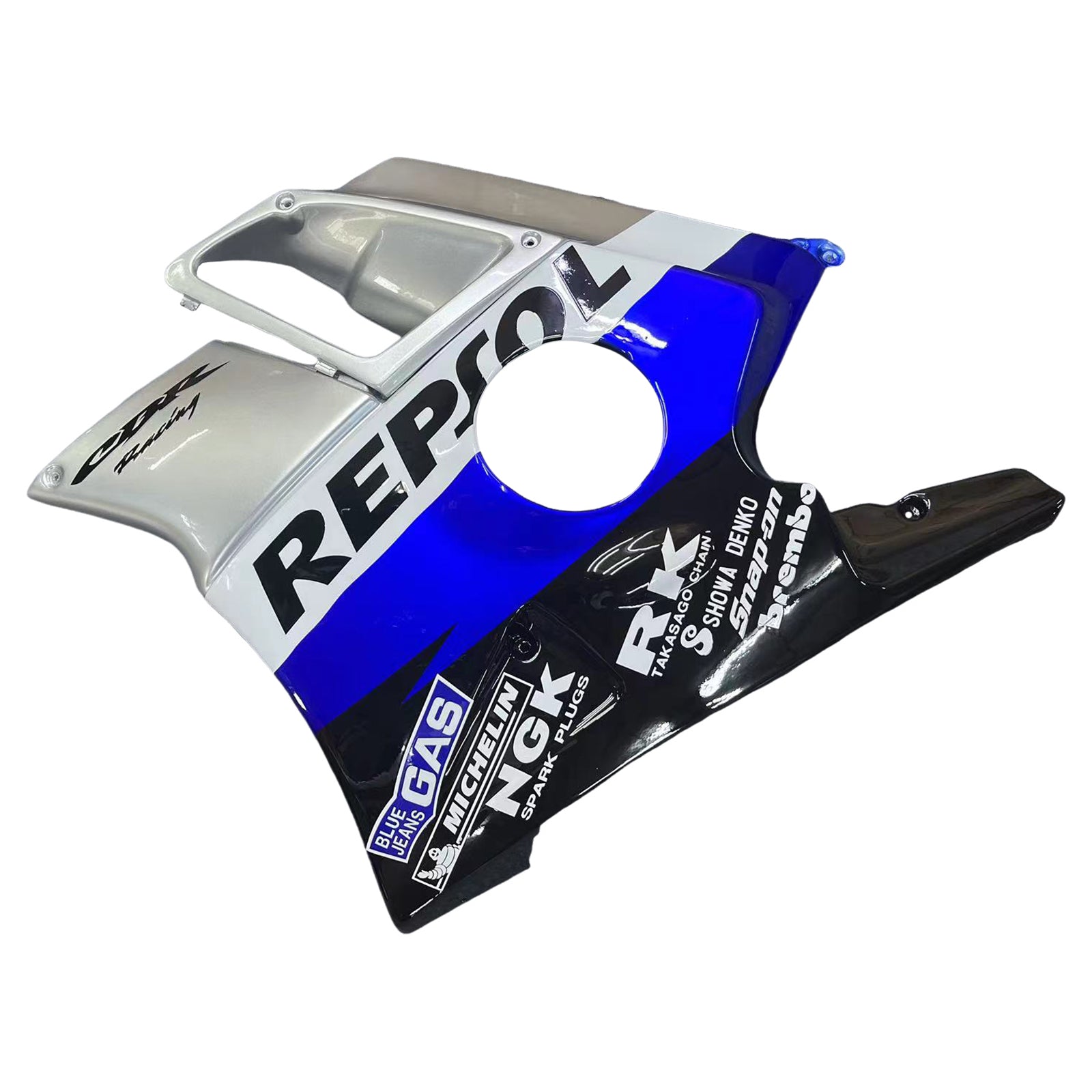 Amotopart 1991-1994 Honda CBR600 F2 Gray White Black Faxing Kit