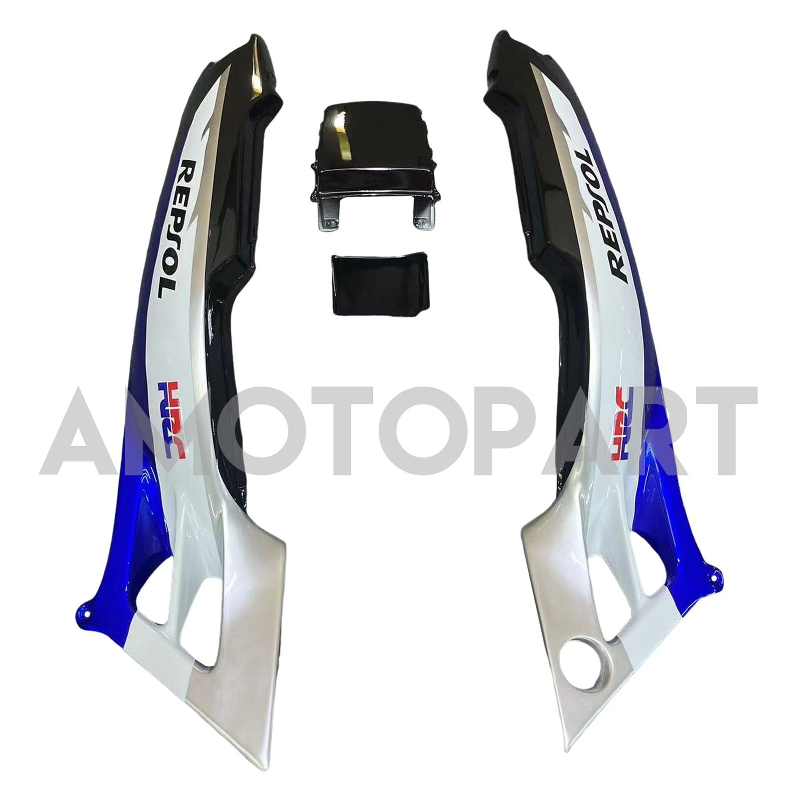 Amotopart 1991-1994 Honda CBR600 F2 Gray White Black Fairing Kit