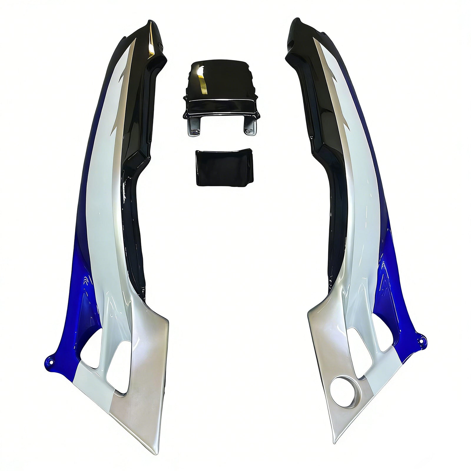 Amotopart 1991-1994 Honda CBR600 F2 Kit de carenagem preta branca cinza