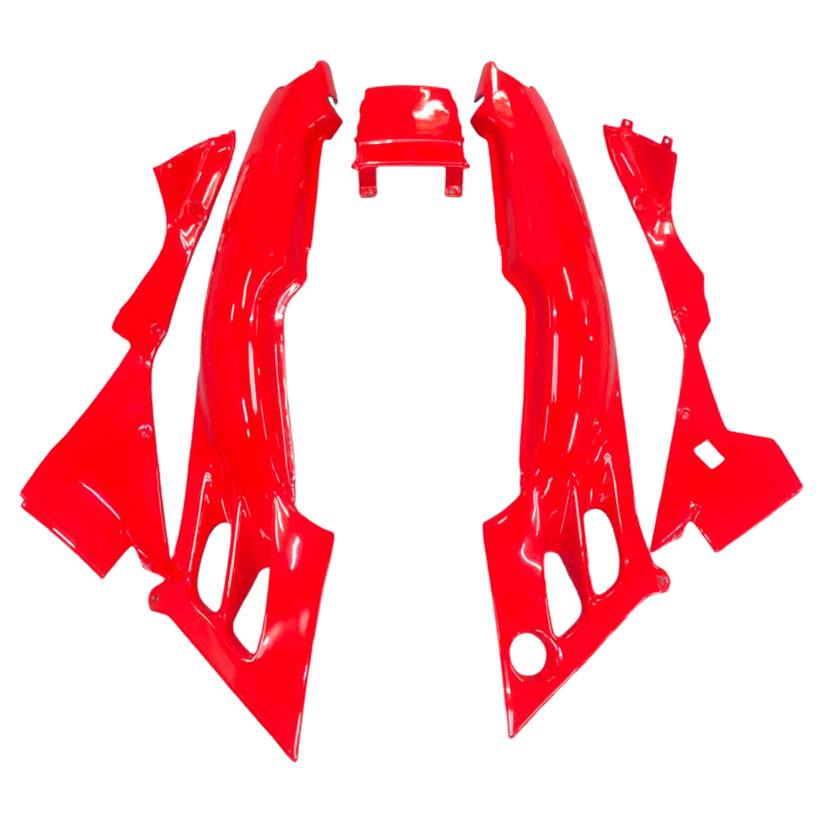 Amotopart 1991-1994 Honda CBR600 F2 Red Fairing Kit