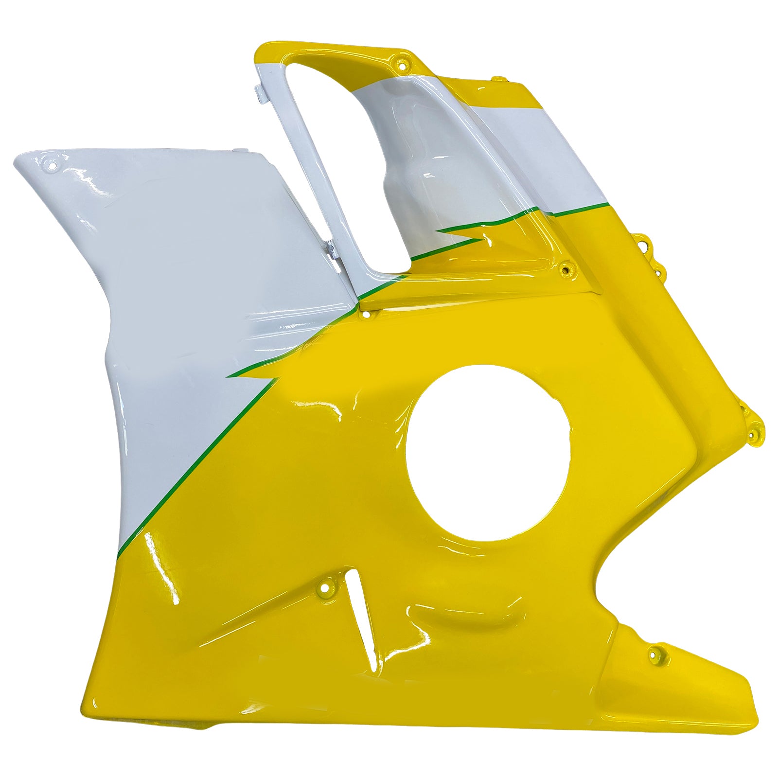 Amotopart 1991-1994 Honda CBR600 F2 Yellow White Fairing Kit