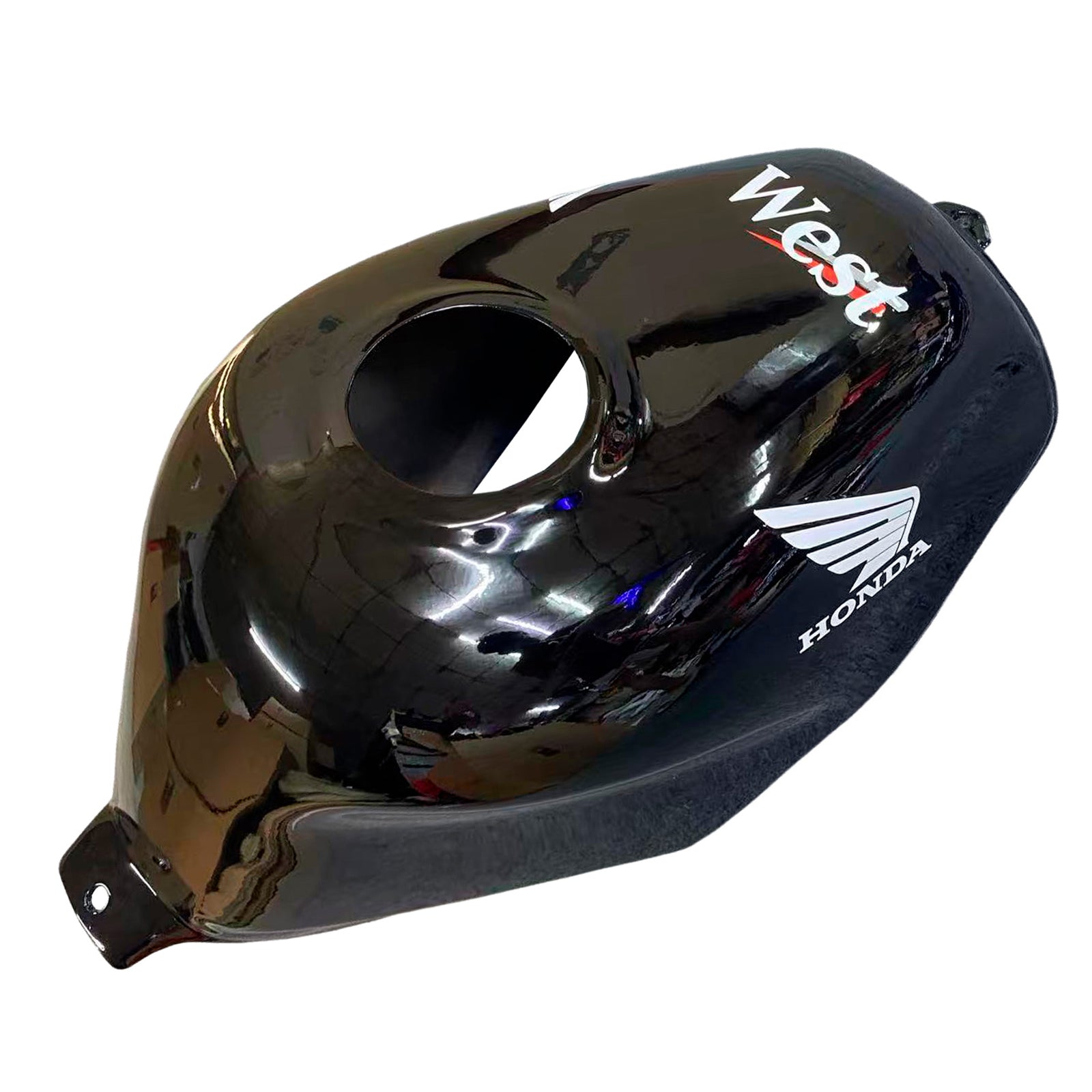 Amotopart 1991-1994 Honda CBR600 F2 Black White Fairing Kit