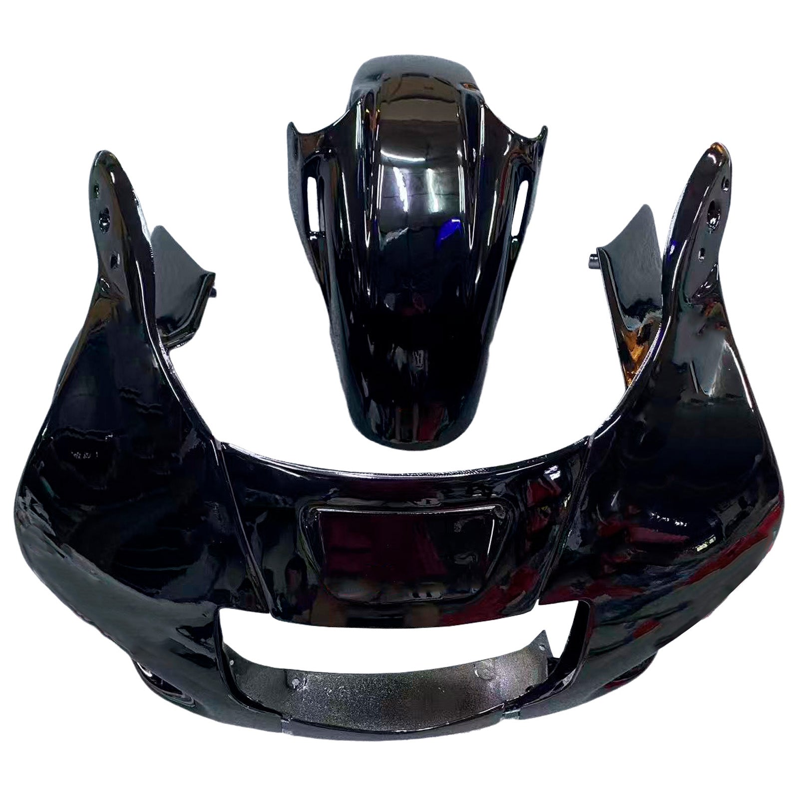 Amotopart 1991-1994 Honda CBR600 F2 Black White Fairing Kit