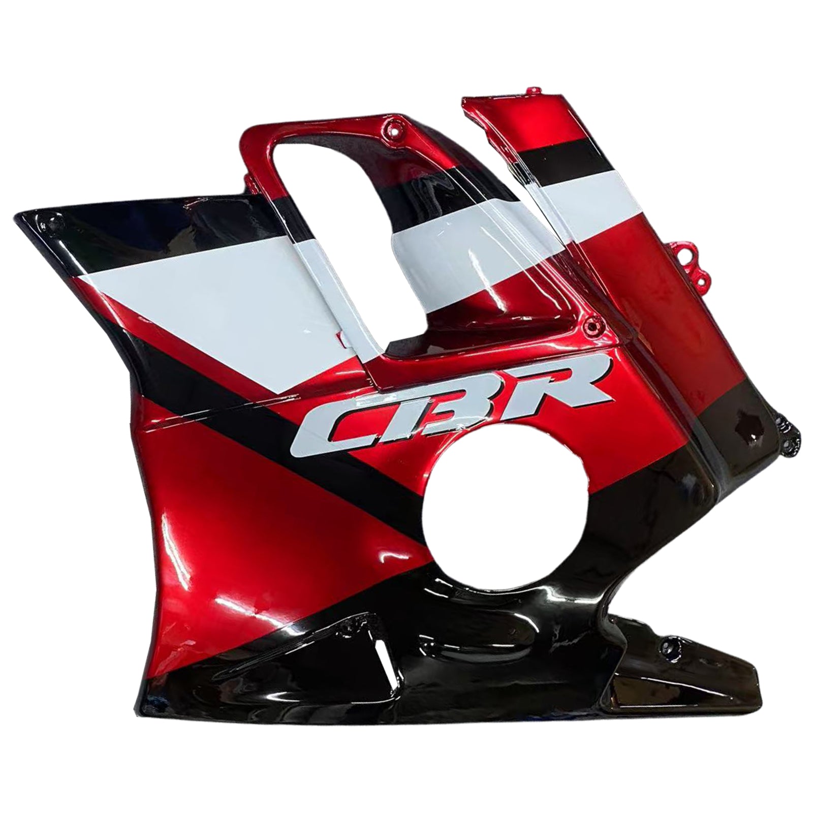 Amotopart 1991-1994 ホンダ CBR600 F2 レッドホワイトブラックフェアリングキット