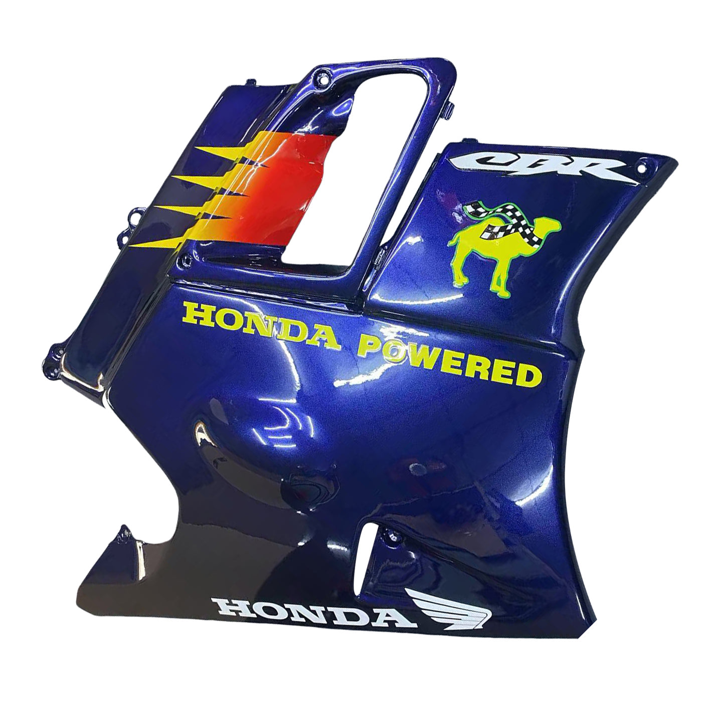 Amotopart 1991-1994 Honda CBR600 F2 Black White Yellow Fairing Kit