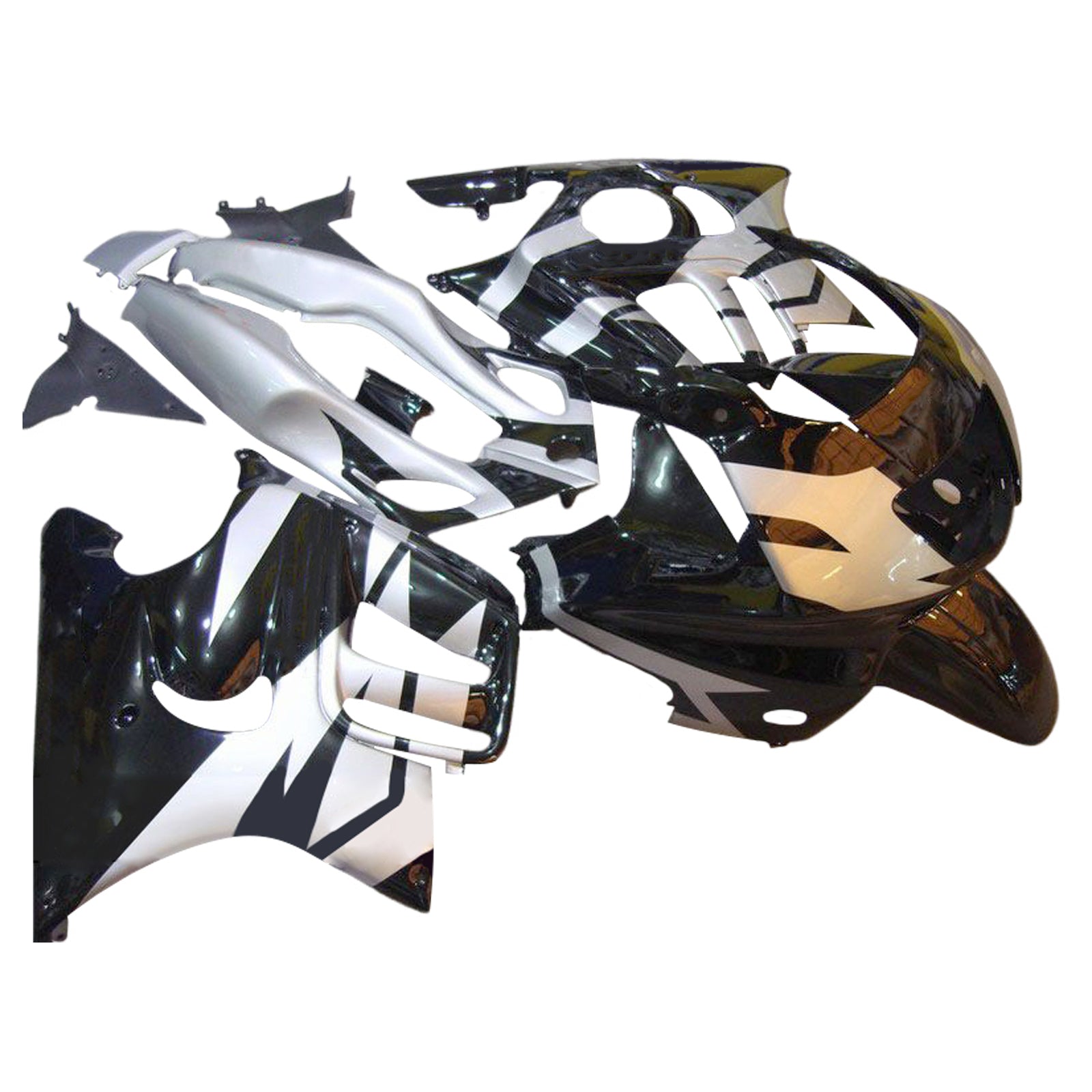 Amotopart 1995-1996 Honda CBR600 F3 Black Gray Fairing Kit
