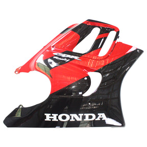 Amotopart 1997–1998 Honda CBR600 F3 Verkleidung, Schwarz und Rot, Style2-Kit
