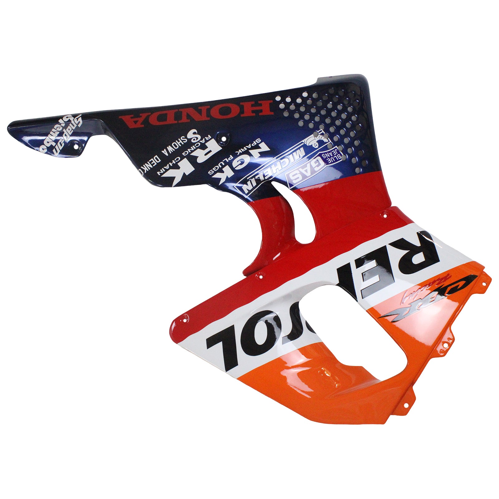 Amotopart 1992-1993 Honda CBR900RR 893 Fairing Orange&Red Repjol Kit