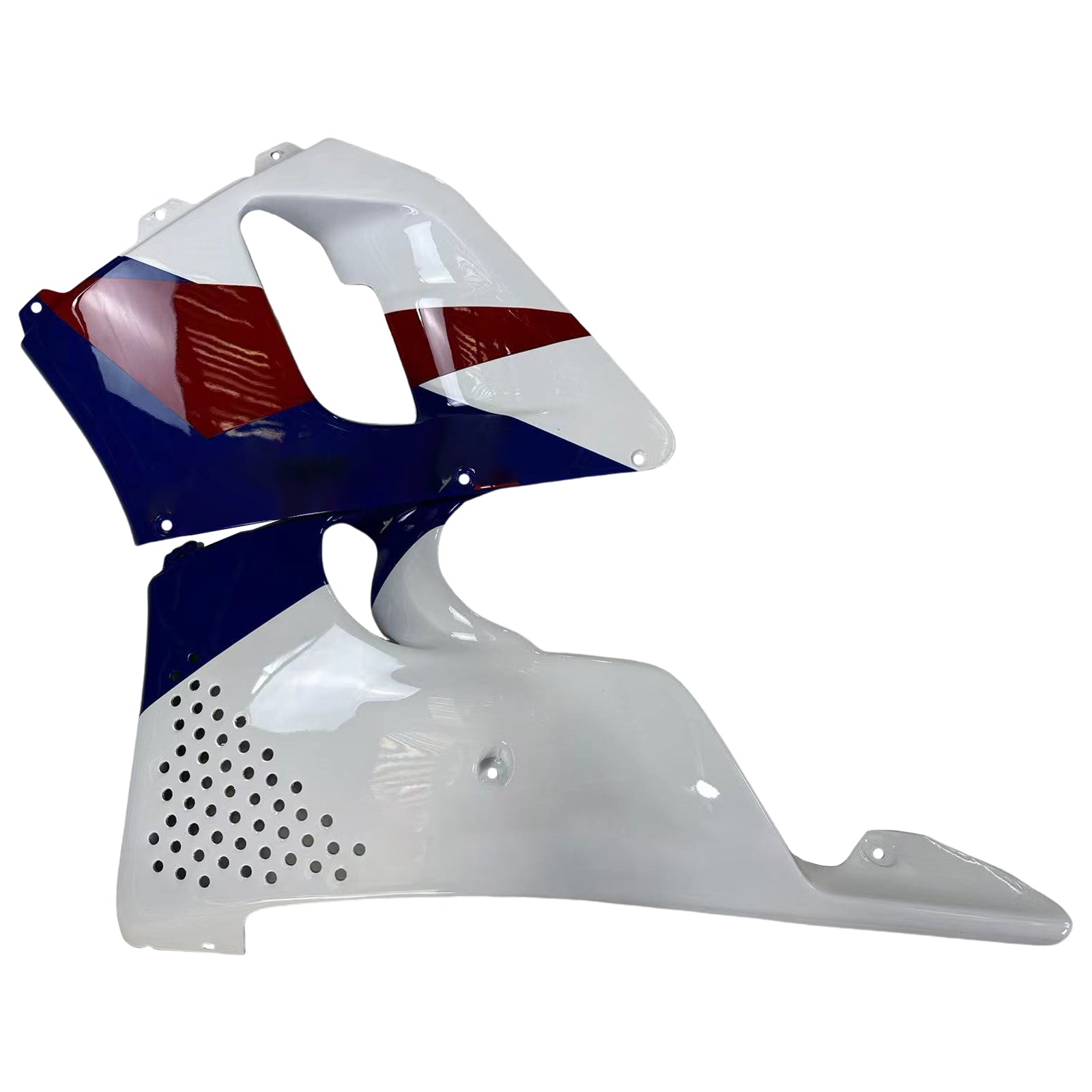 Amotopart 1992-1993 Honda CBR900RR 893 Fairing White Blue Kit
