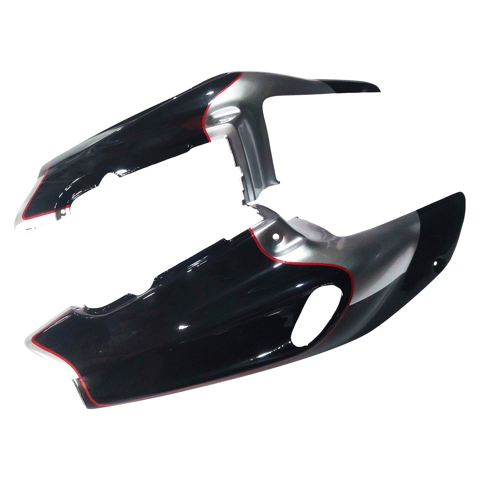 Amotopart 1992-1993 Honda CBR900RR 893 Black&Sliver Fairing Kit