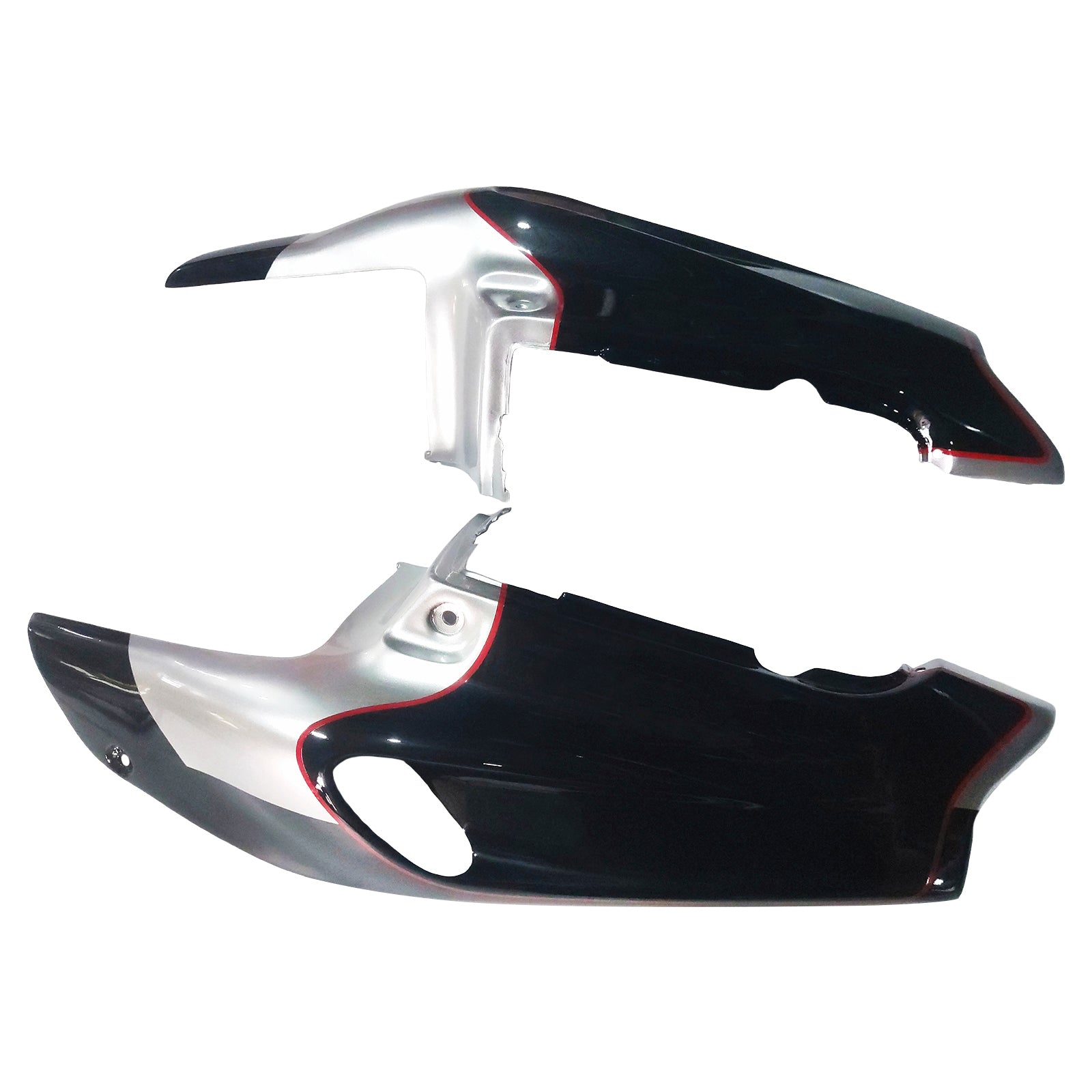 Amotopart 1992-1993 Honda CBR900RR 893 Black&Sliver Fairing Kit