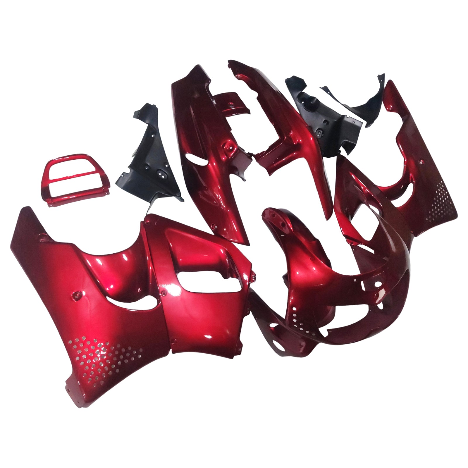 Amotopart 1994-1995 Honda CBR900RR 893 Kit rouge foncé