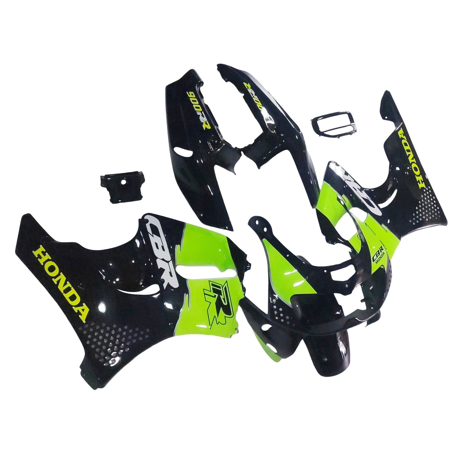 Amotopart 1994-1995 ホンダ CBR900RR 893 フェアリング ブルー&グリーン キット