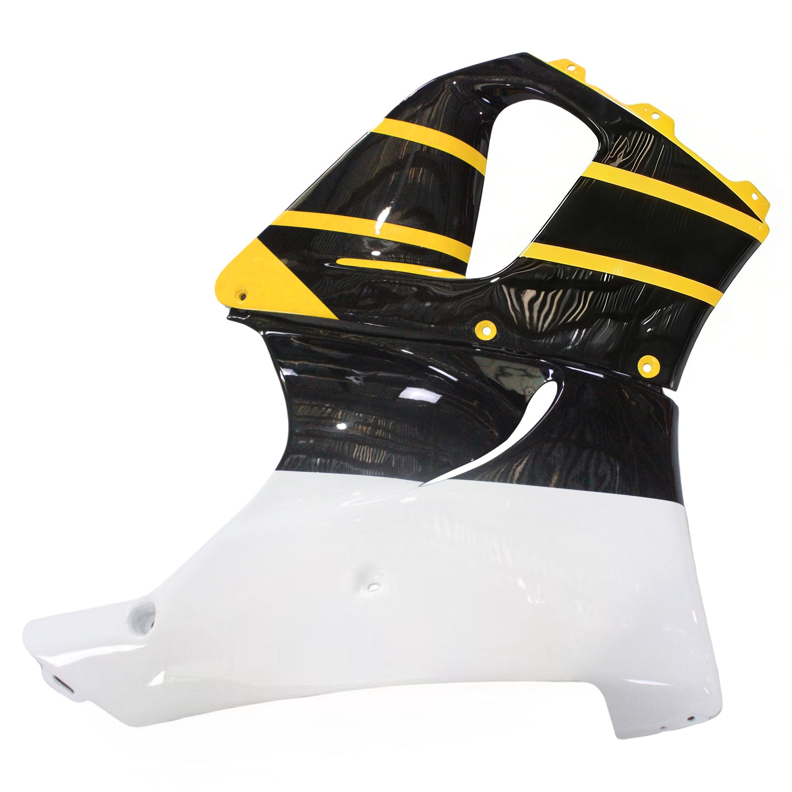 Amotopart 1998-1999 Honda CBR900RR 919 Kit carenatura nero e giallo