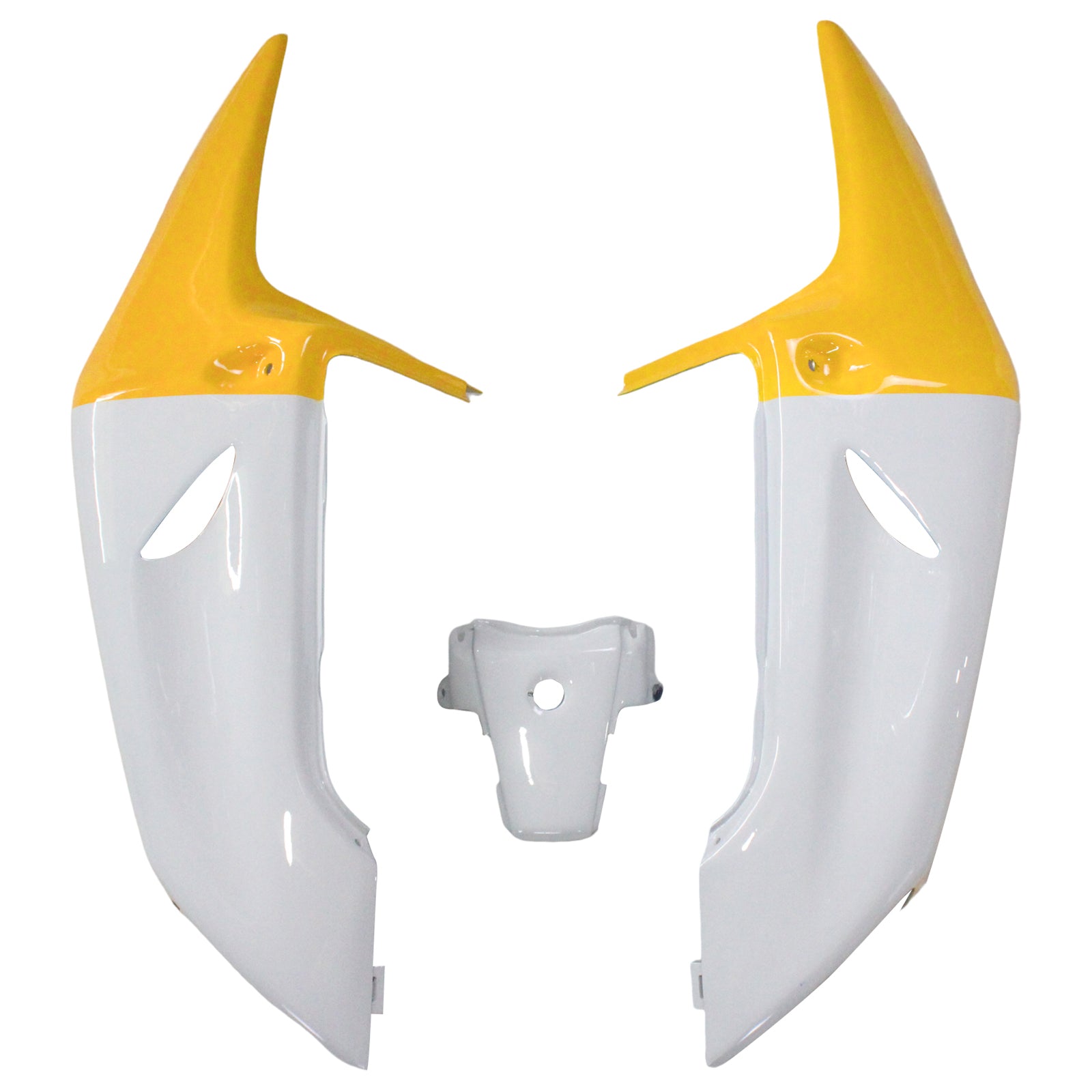 Amotopart 1998-1999 Honda CBR900RR 919 Kit carenatura nero e giallo