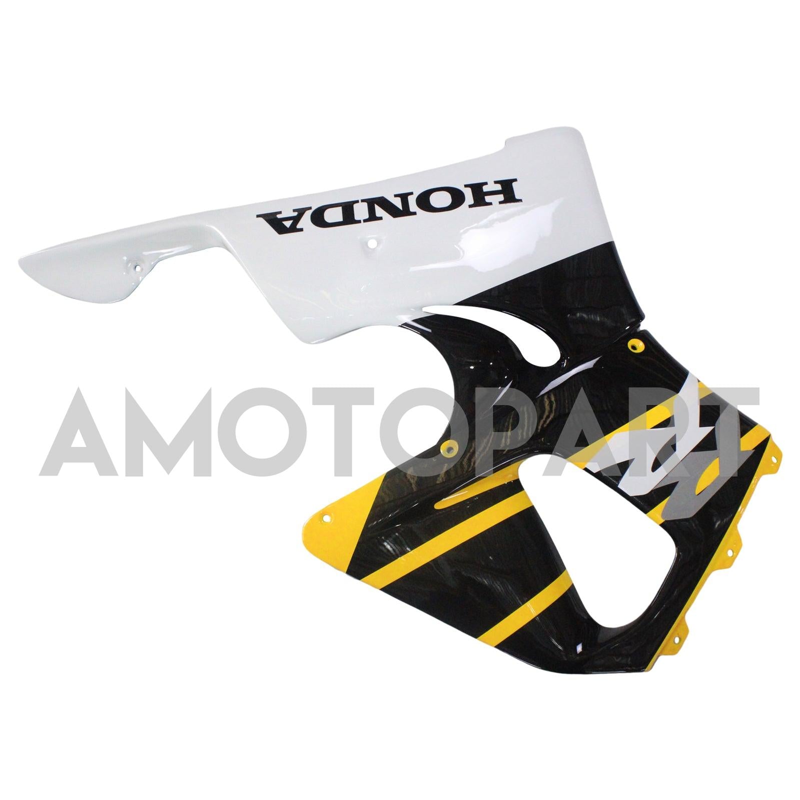 Amotopart 1998-1999 Honda CBR900RR 919 Fairing Black&Yellow Kit
