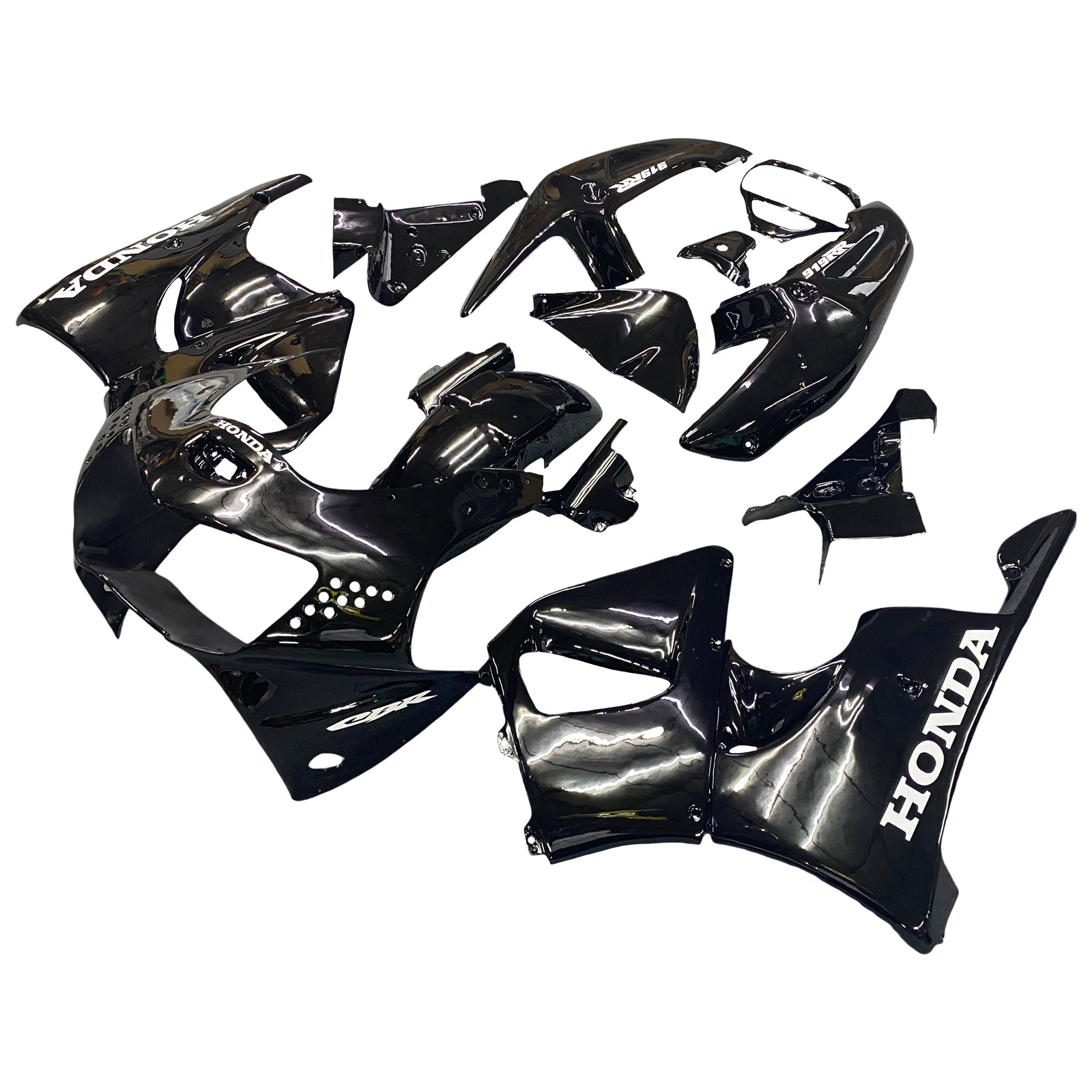 Amotopart 1998-1999 Honda CBR900RR 919 Kit de carénage noir