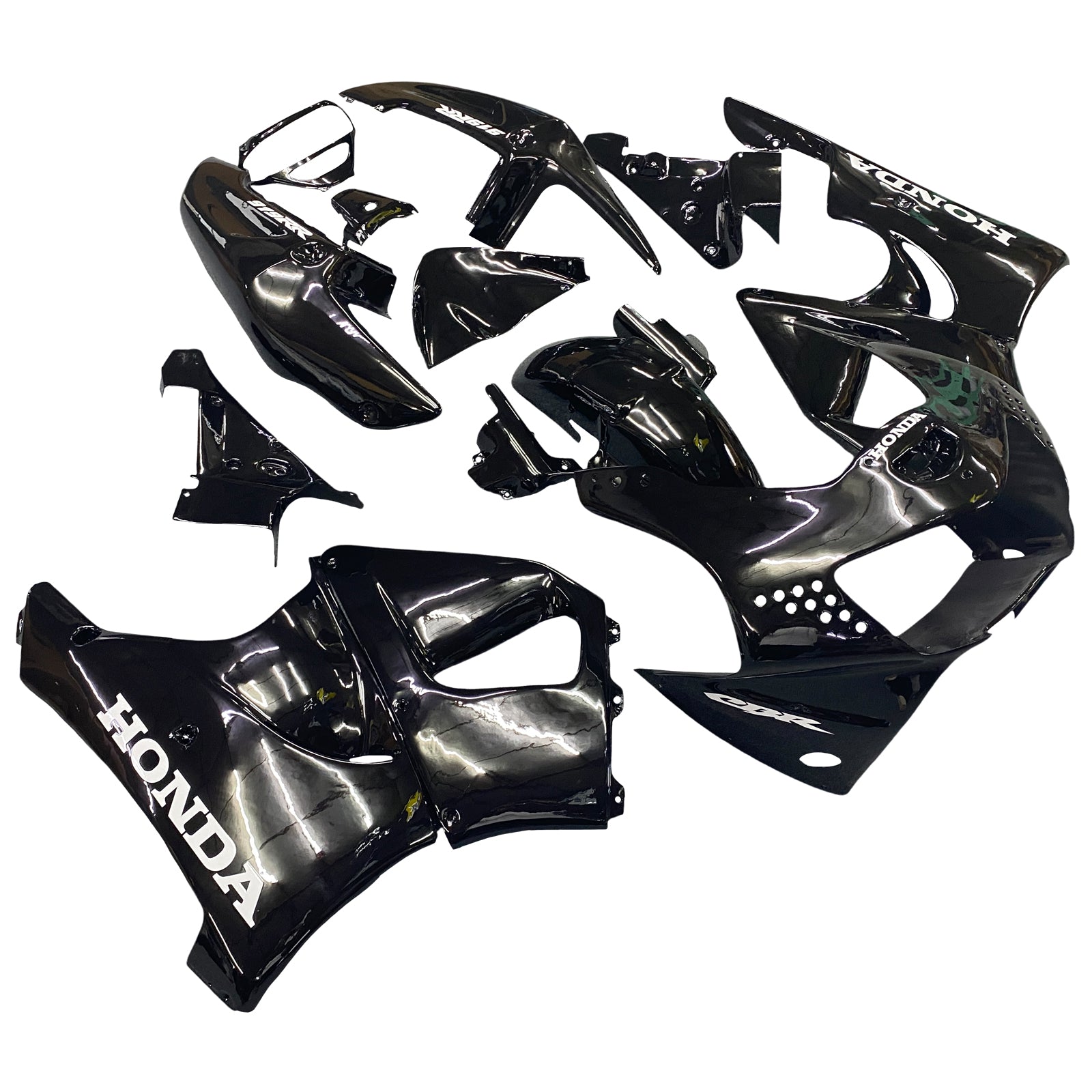 Amotopart 1998-1999 Honda CBR900RR 919 Fairing Black Kit