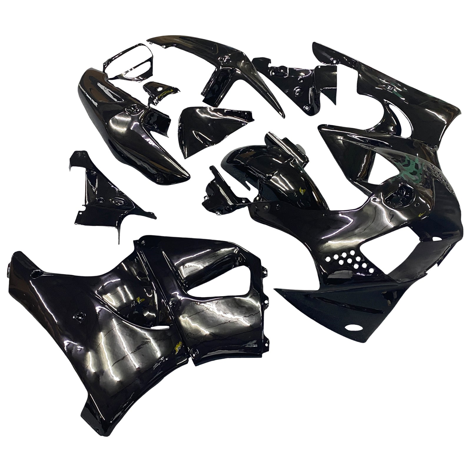 Amotopart 1998-1999 Honda CBR900RR 919 Fairing Black Kit