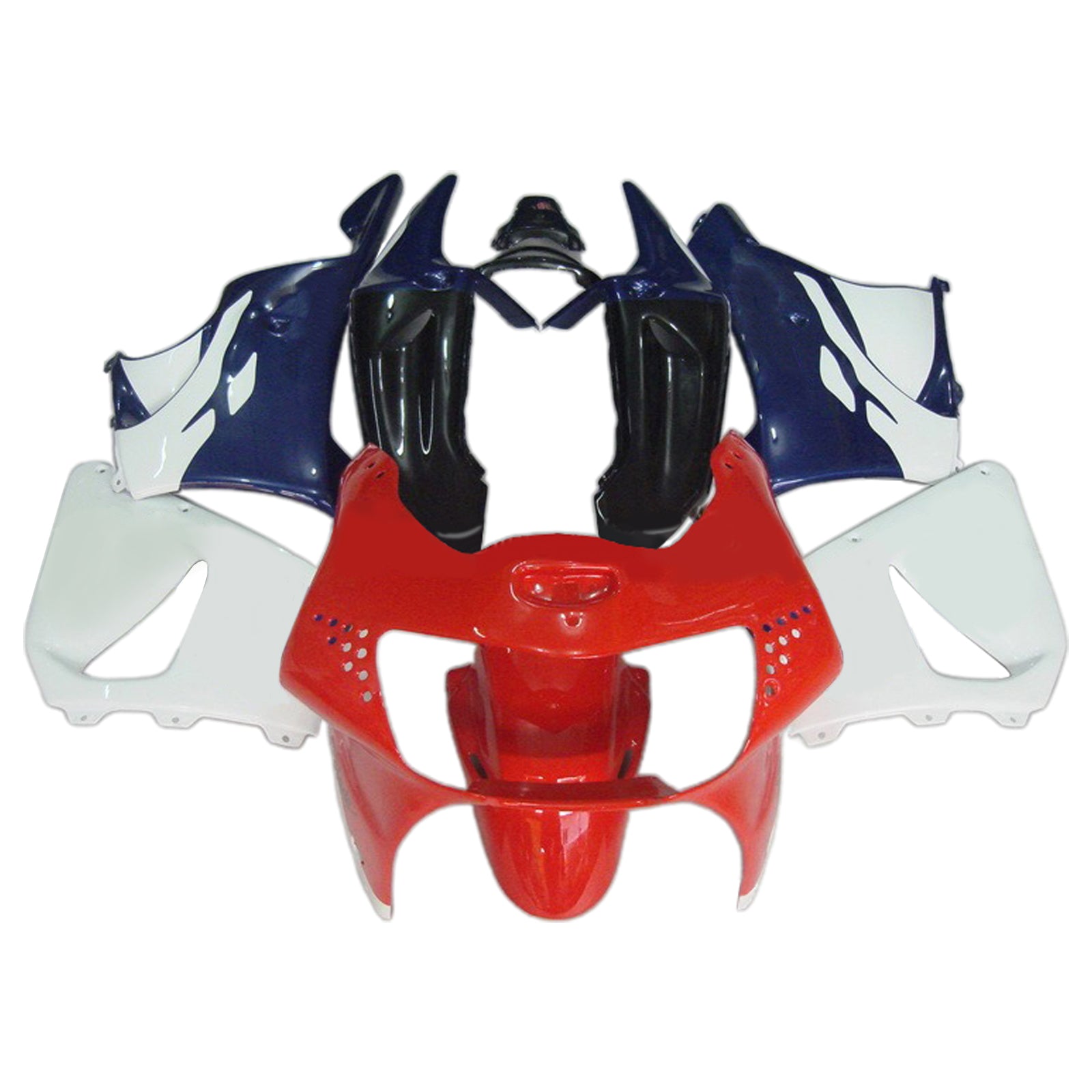 Amotopart 1998-1999 Honda CBR900RR 919 Red White Black Fairing Kit