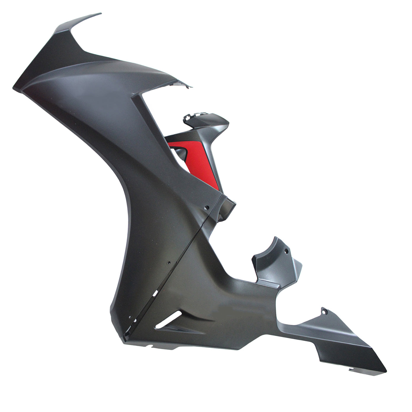 Amotopart 2017–2025 Honda CBR1000RR Verkleidung, mattschwarz, Style1-Kit