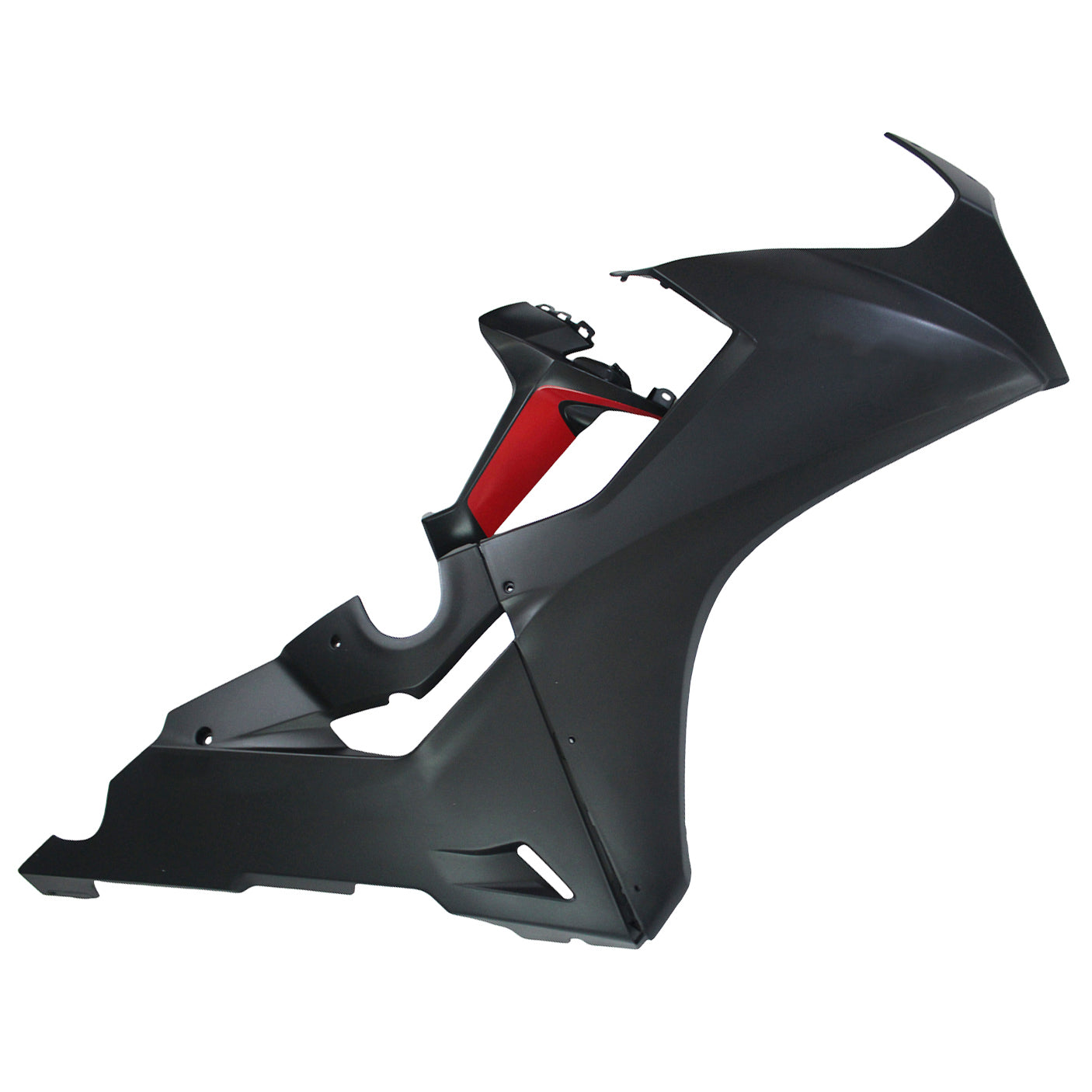 Amotopart 2017–2025 Honda CBR1000RR Verkleidung, mattschwarz, Style1-Kit