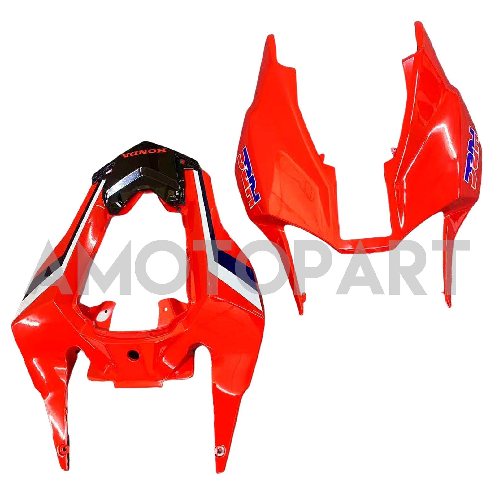 Amotopart 2017-2025 Honda CBR1000RR Verkleidung Rot&Weißes Style7-Set