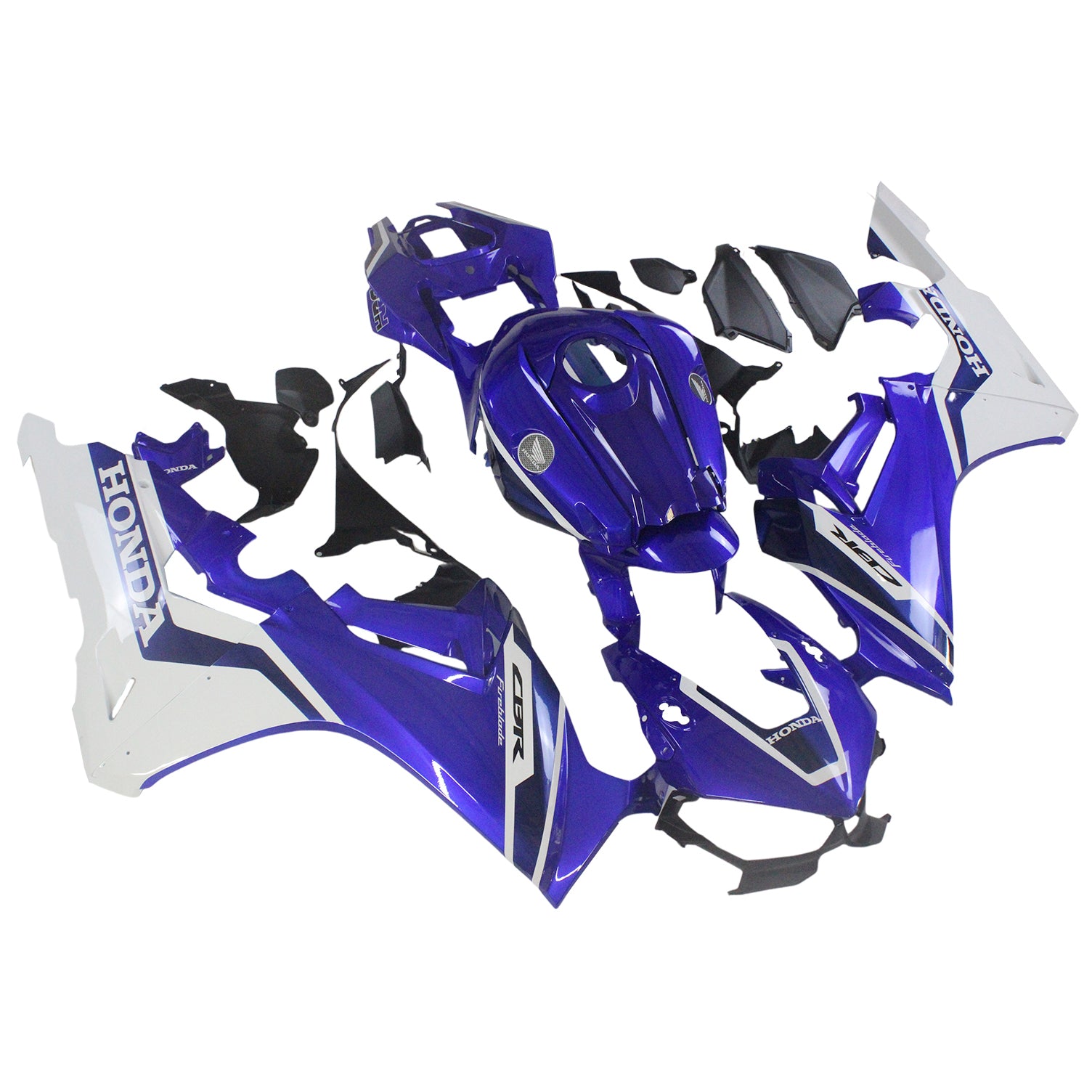 Amotopart 2017-2023 Honda CBR1000RR Fairing Blue&White Kit