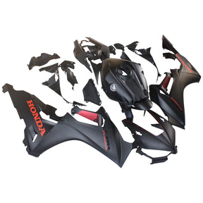 Amotopart 2017-2023 Honda CBR1000RR Fairing Matte Black Style2 Kit