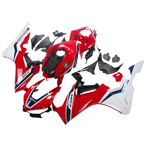 Amotopart 2017-2023 Honda CBR1000RR Carena Rosso&amp;Bianco Style4 Kit