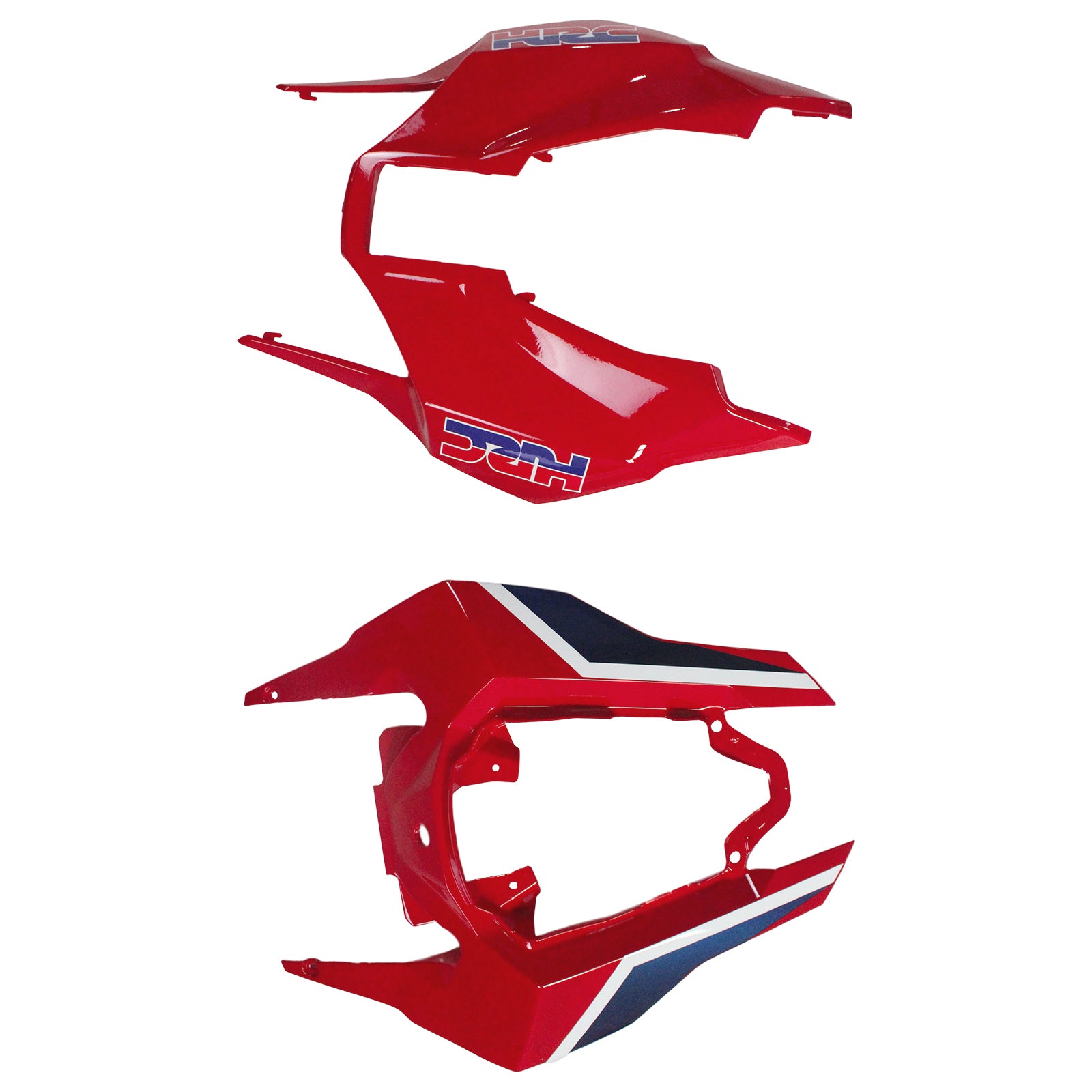 Amotopart 2017-2023 Honda CBR1000RR Fairing Red&White Style4 Kit