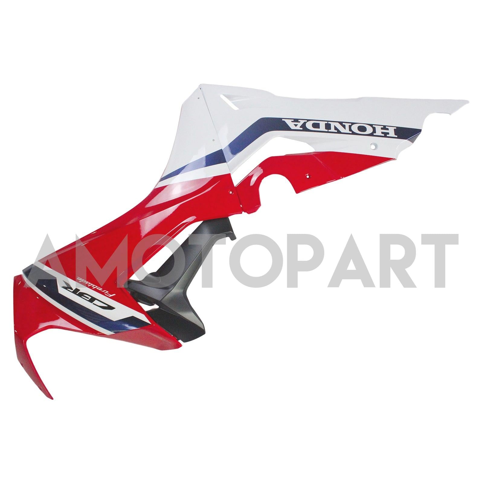 Amotopart 2017-2025 Honda CBR1000RR Fairing Red&White Style4 Kit