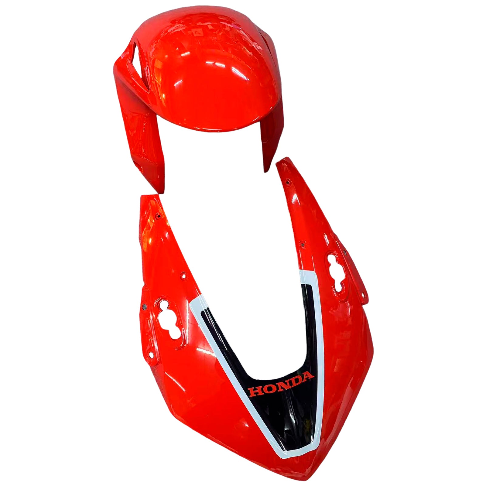 Amotopart 2017-2025 Honda CBR1000RR Fairing Red&White Style5 Kit