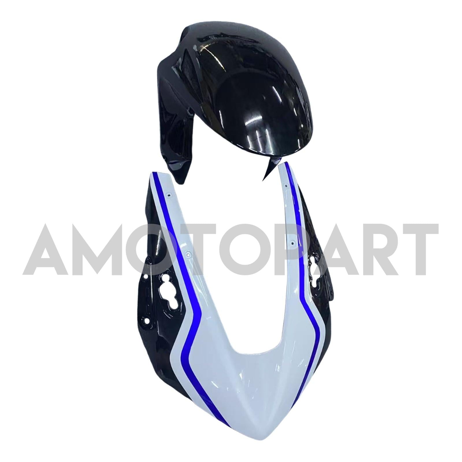 Amotopart 2017-2023 Honda CBR1000RR Kit de carenado blanco y negro
