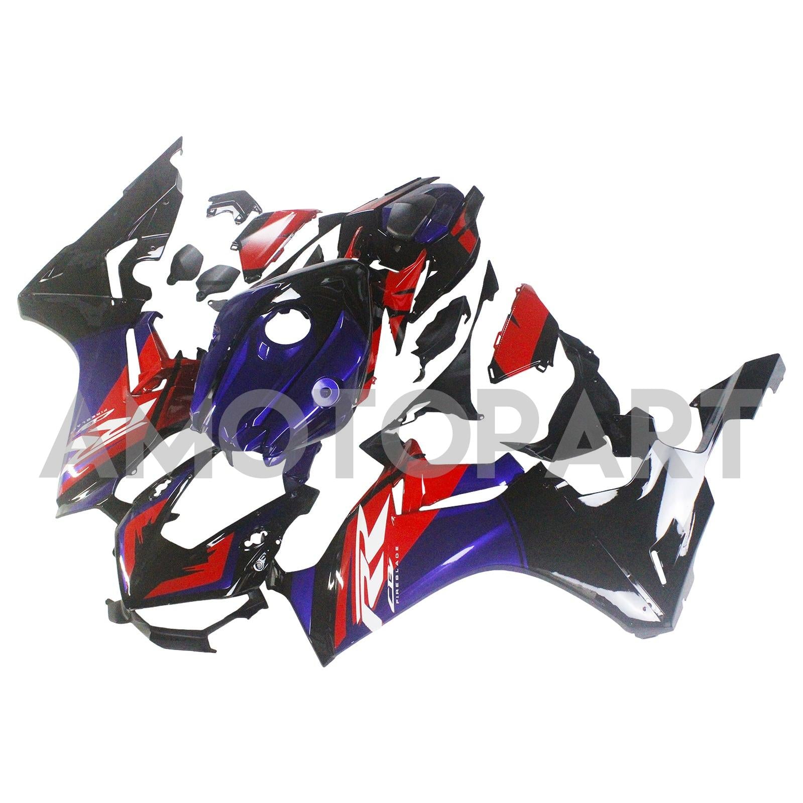Amotopart 2017-2025 CBR1000RR Honda Red&Blue Fairing Kit