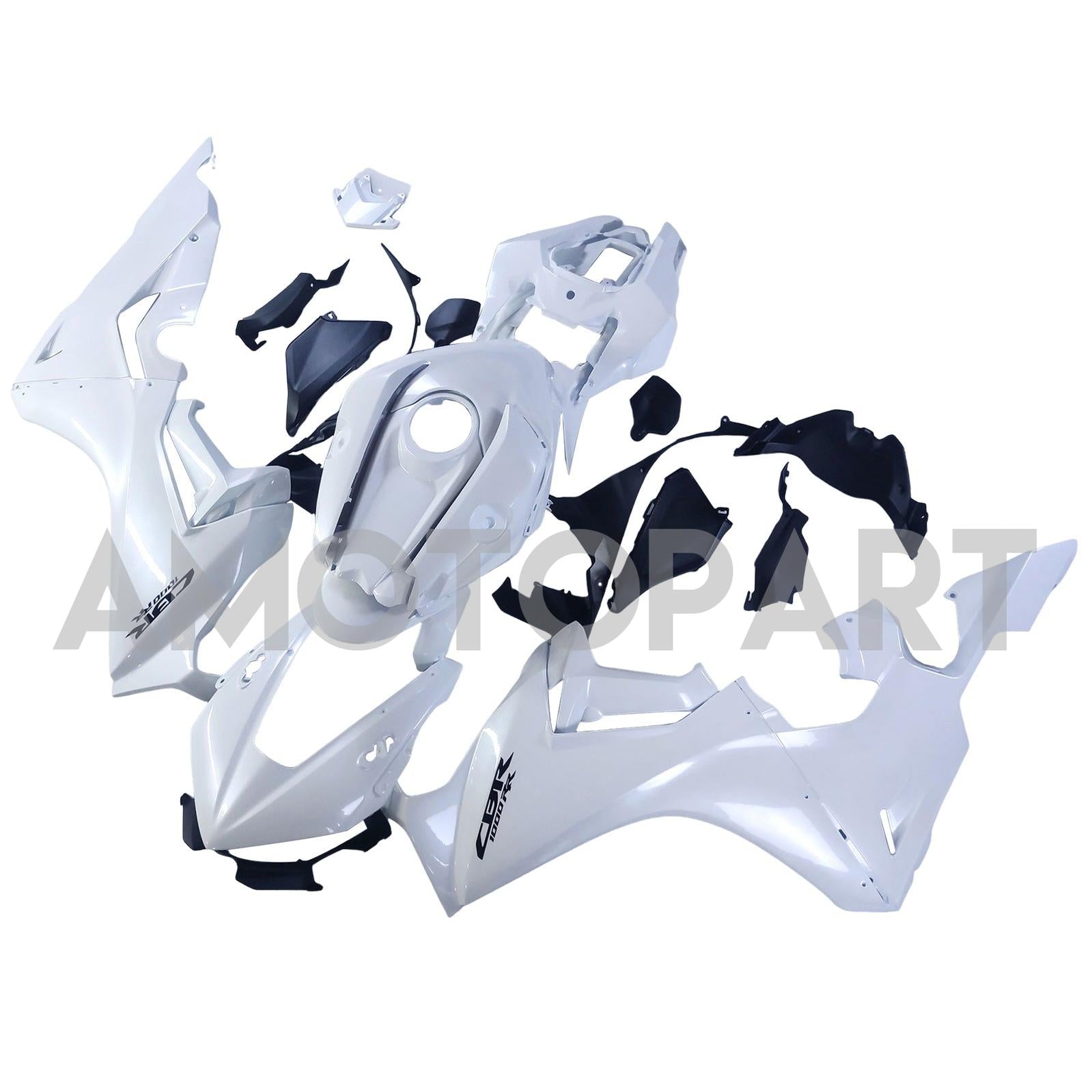 Amotopart 2017-2025 CBR1000RR Honda Pearl White Fairing Kit