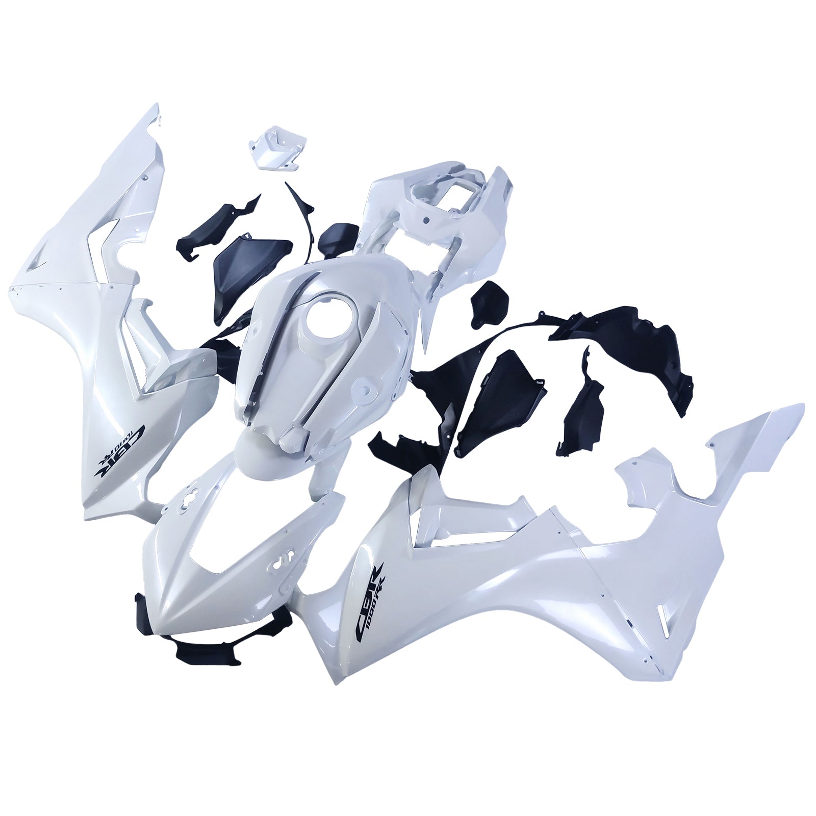 Amotopart 2017-2025 CBR1000RR Honda Pearl White Fairing Kit