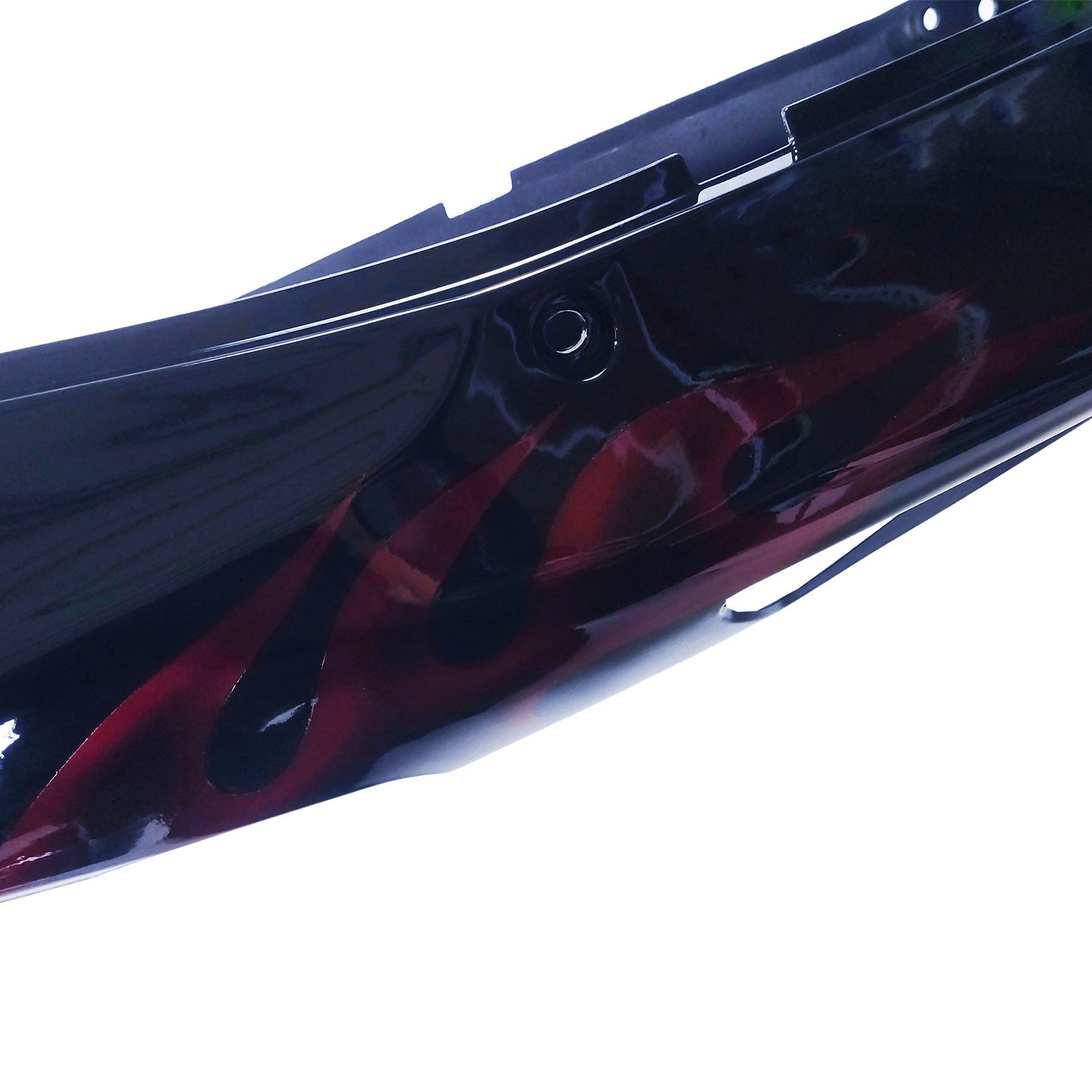 Amotopart 1996-2007 Honda CBR1100XX Super Blackbird Fairing Gloss Black & Red Fire Kit