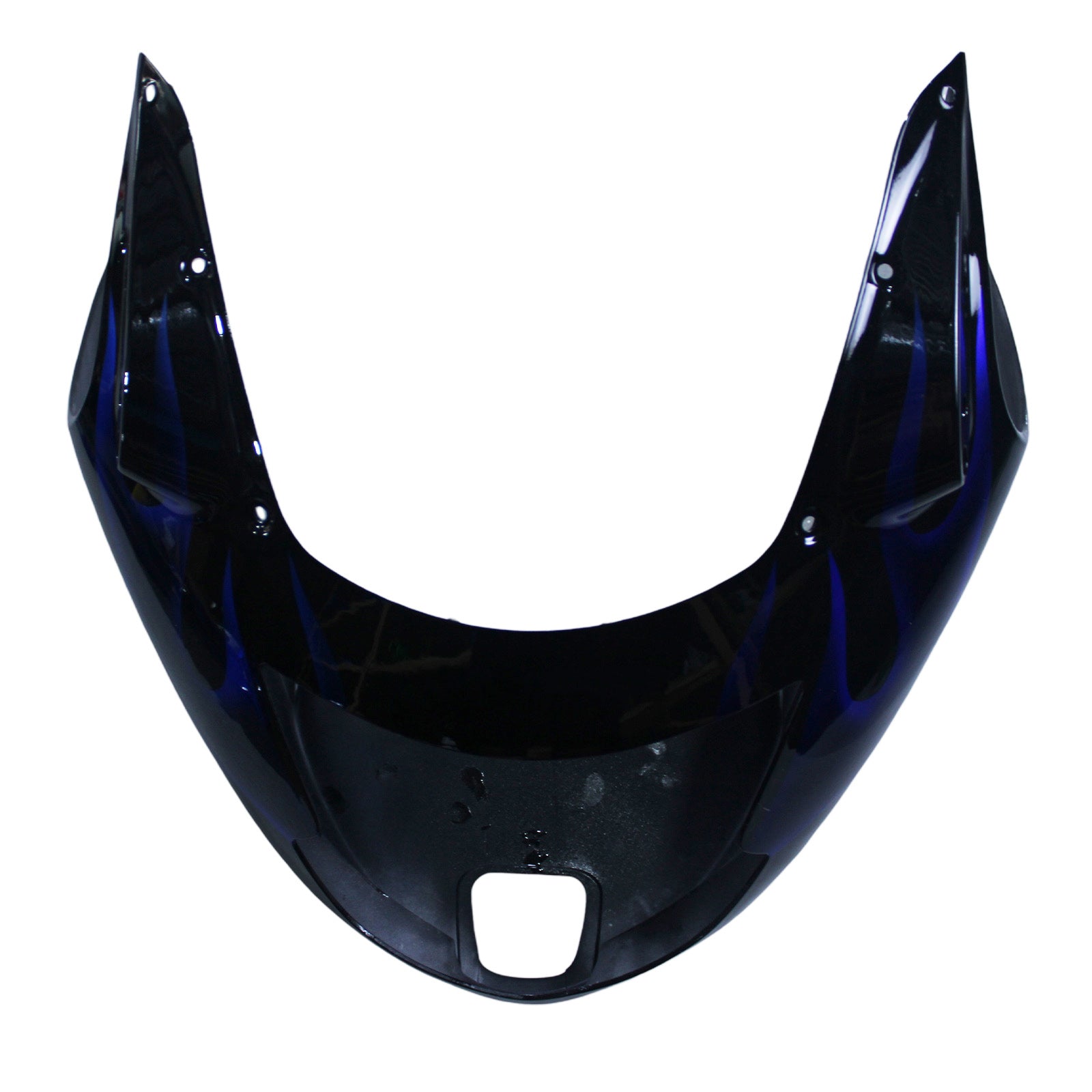 Amotopart 1996-2007 Honda CBR1100XX SuperBlackBird Fairing Blue Fire&Black Kit