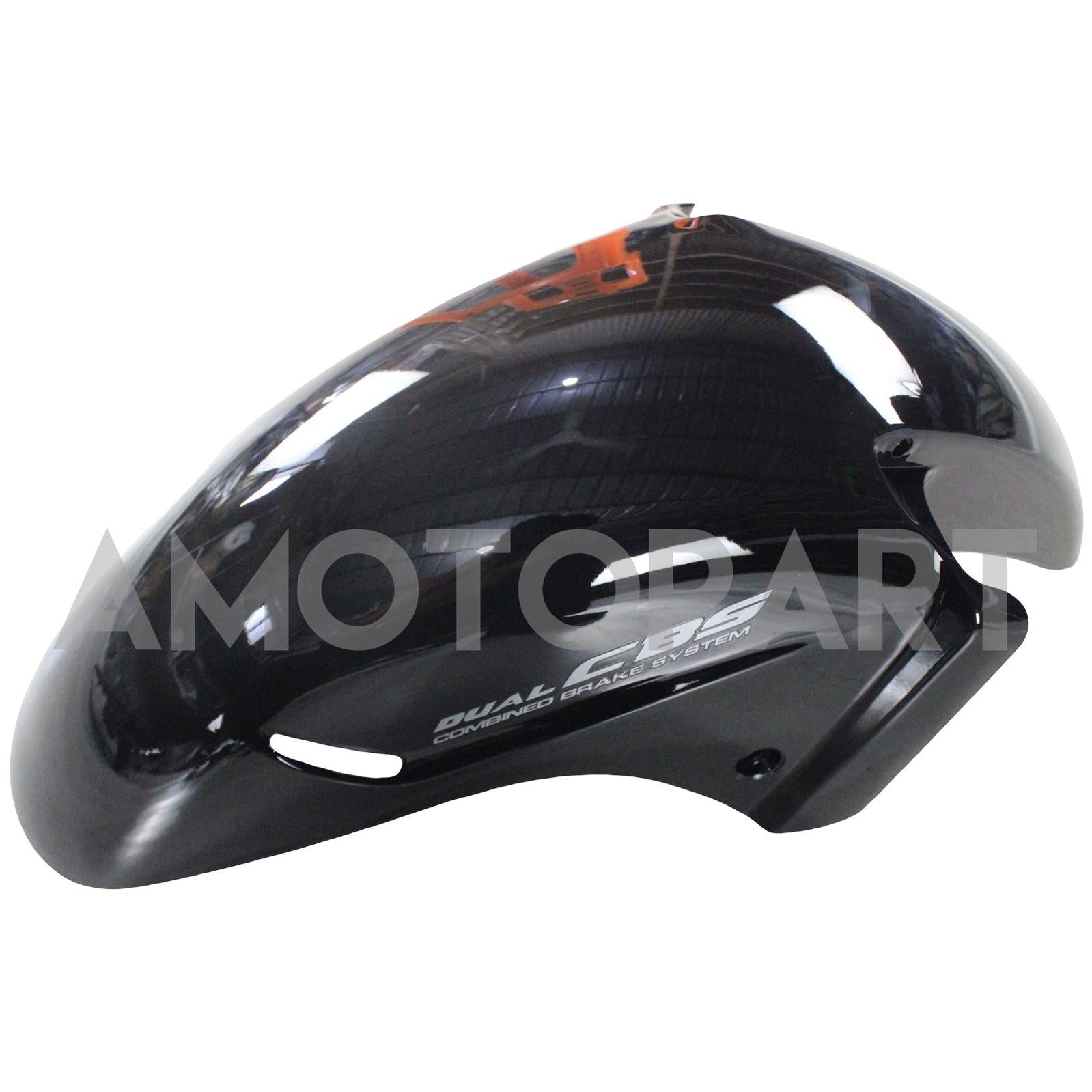 Amotopart 1996-2007 Honda CBR1100XX SuperBlackBird Fairing Glossy Black Kit