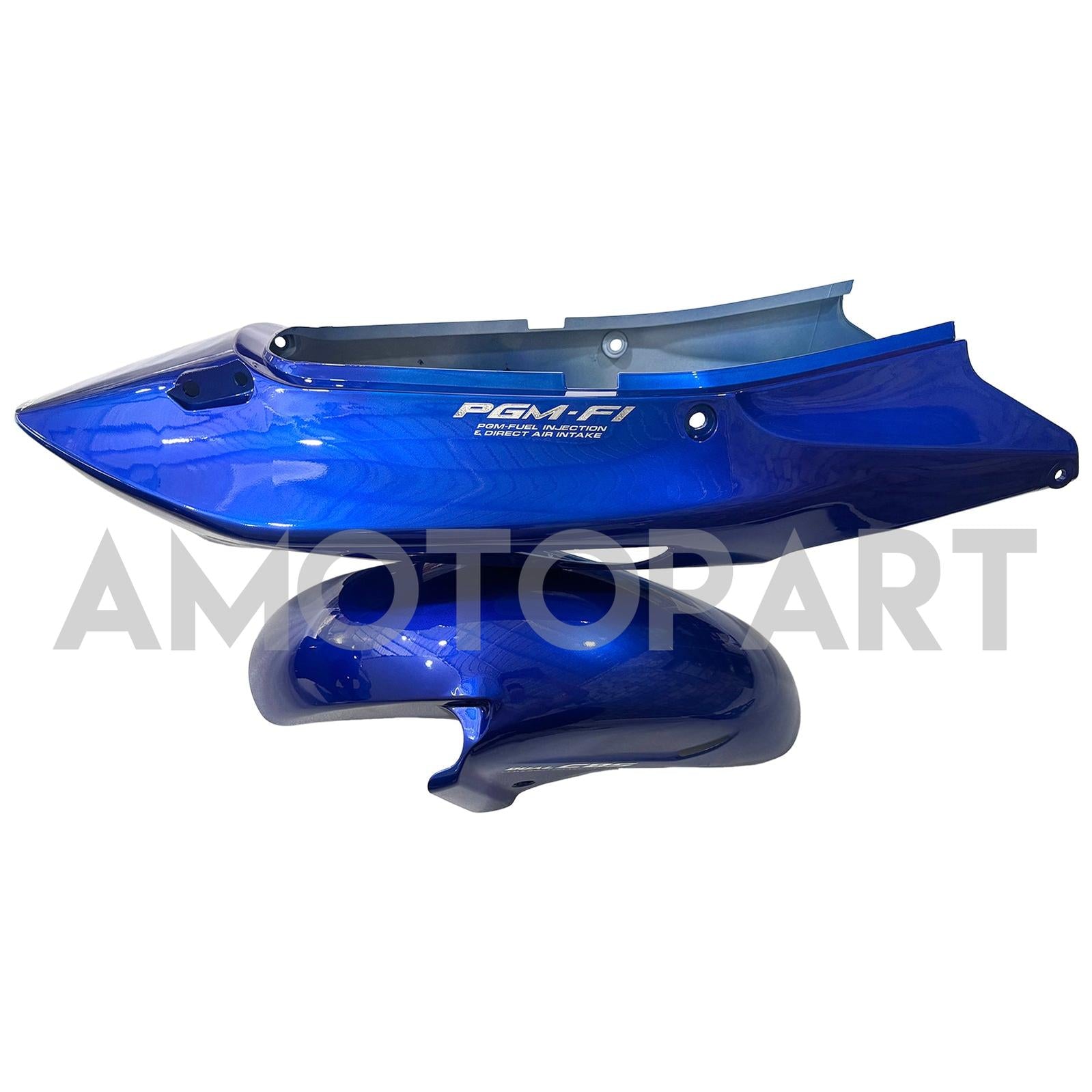 Amotopart 1996-2007 Honda CBR1100XX SuperBlackBird Fairing Glossy Blue Kit