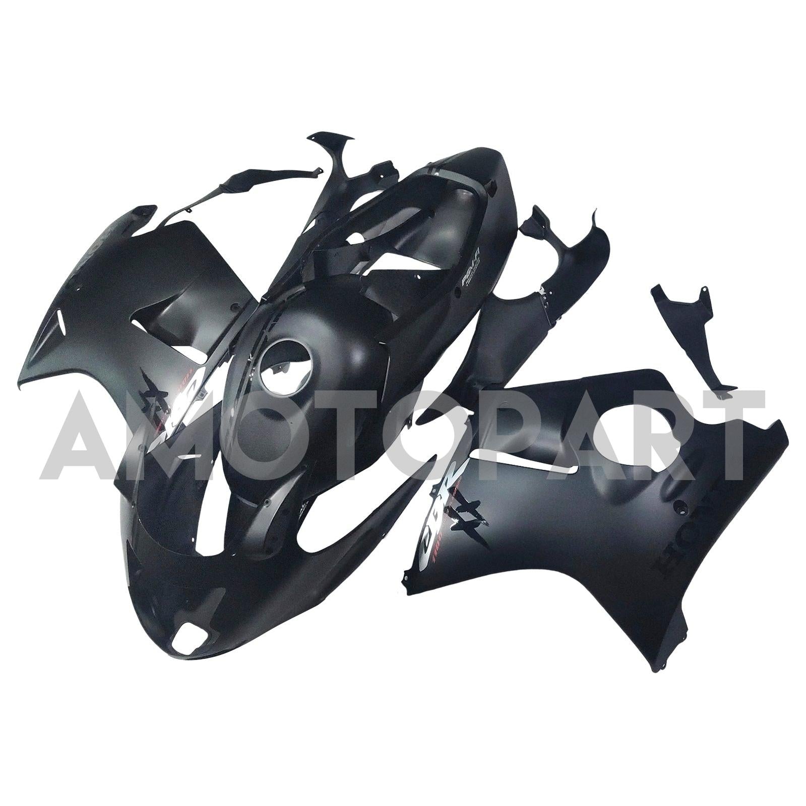 Amotopart 1996-2007 CBR1100XX SuperBlackBird Honda Kit carena grigio scuro