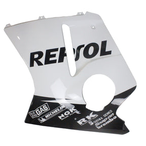 Amotopart 1996-2007 CBR1100XX SuperBlackBird Honda Kit carena Repjol nero e bianco