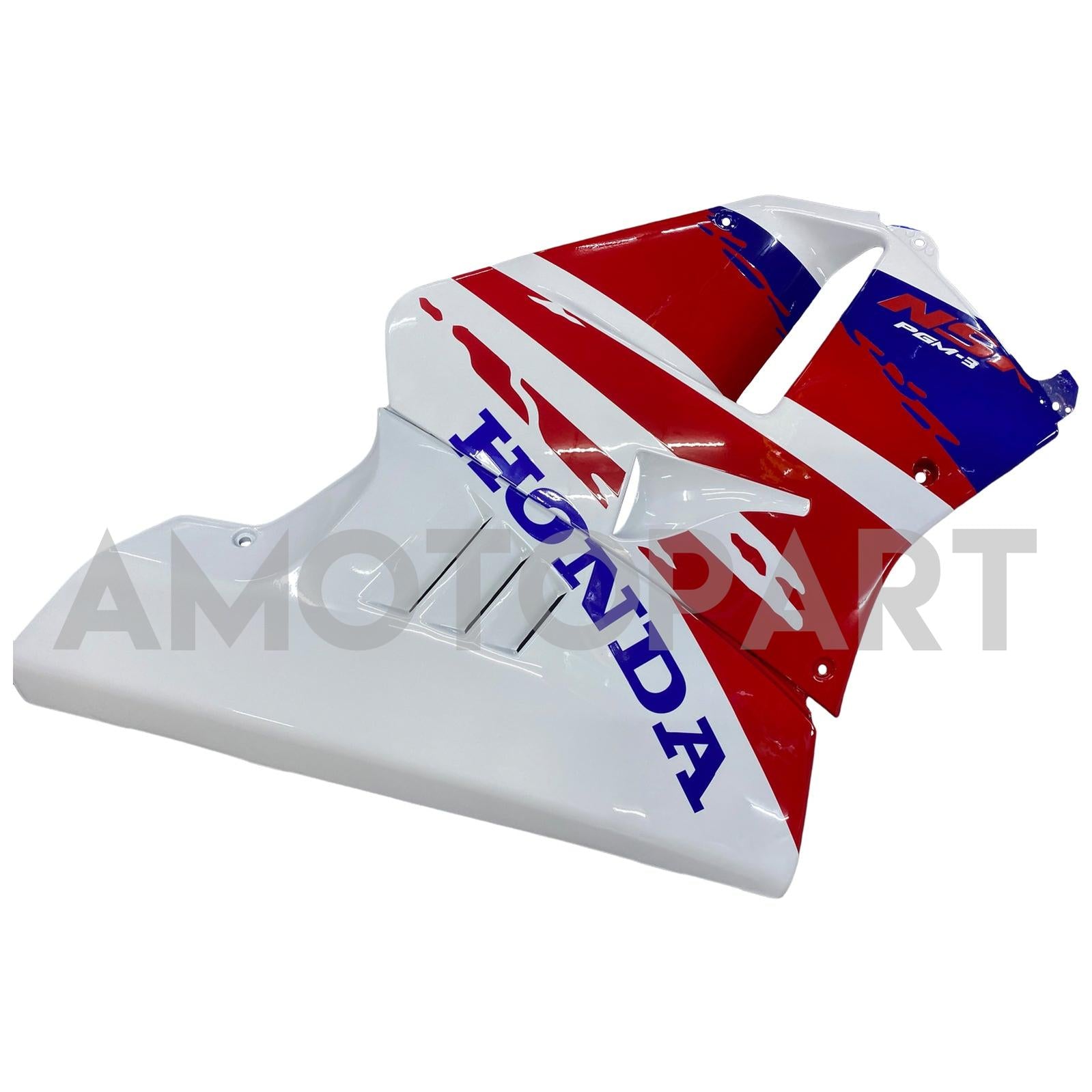 Amotopart 1990-1993 Honda NSR250 PGM-3 Fairing Red Style4 Kit