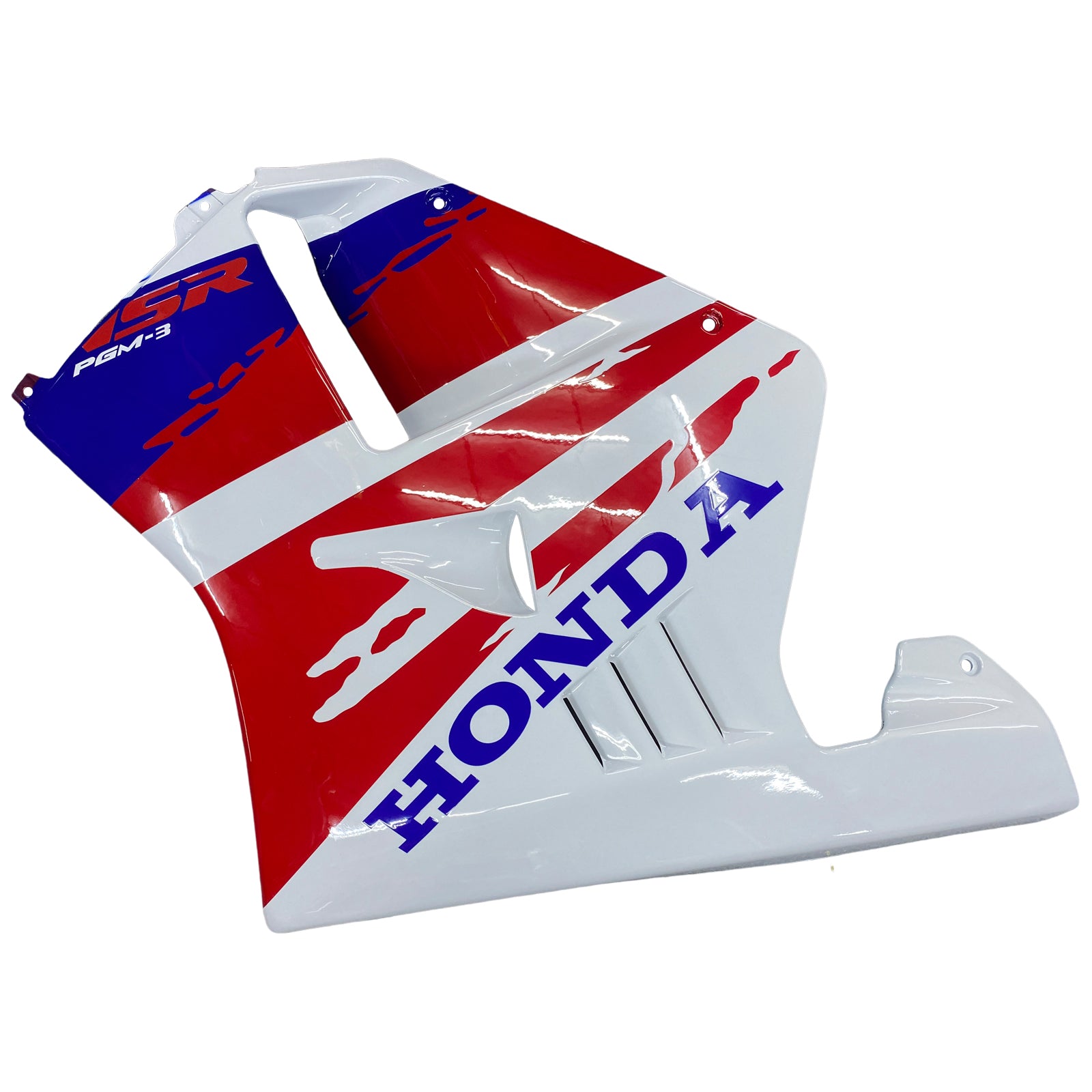 Amotopart 1990-1993 Honda NSR250 PGM-3 Fairing Red Style4 Kit