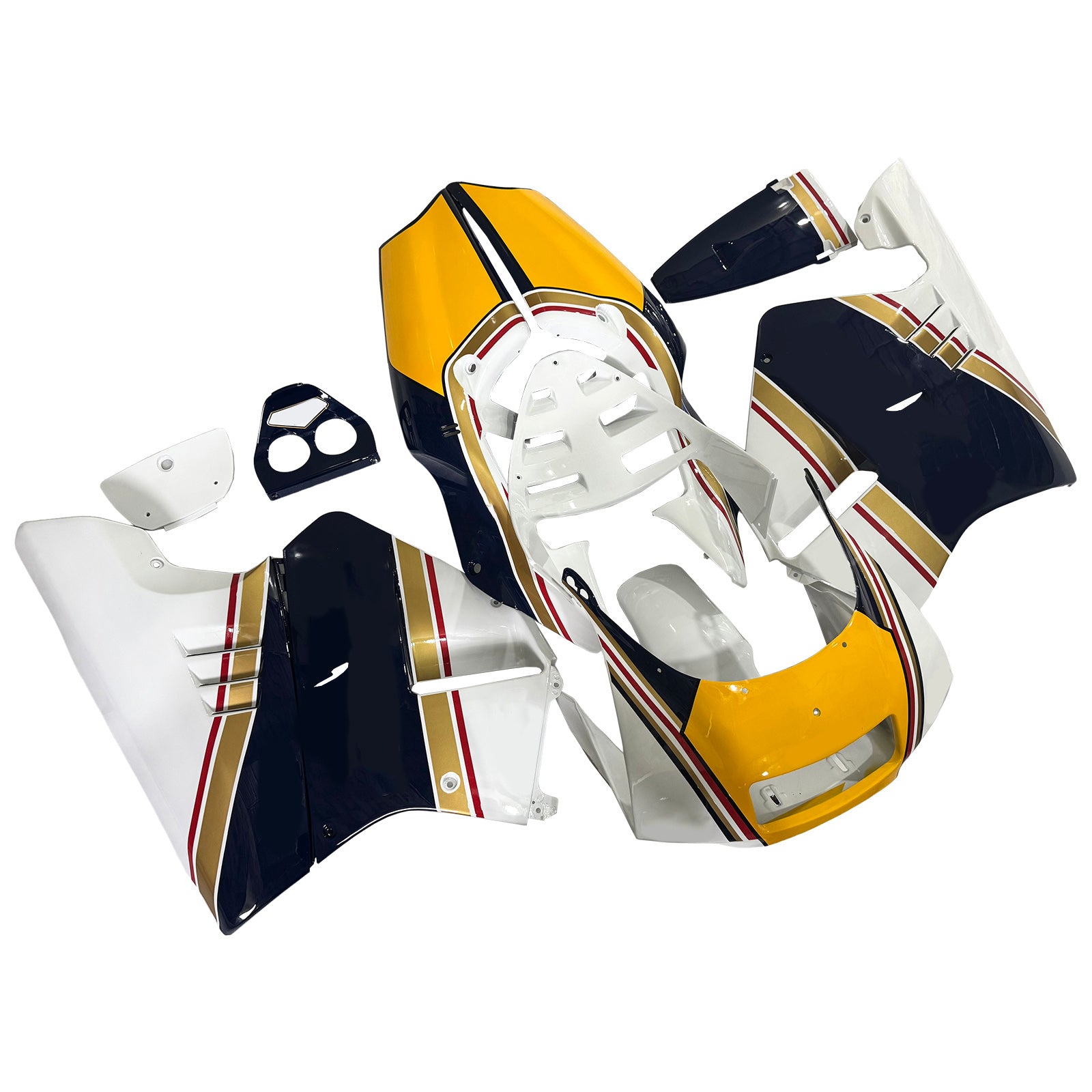 Amotopart 1990-1993 Honda NSR250 PGM-3 Fairing Blue Style3 Kit