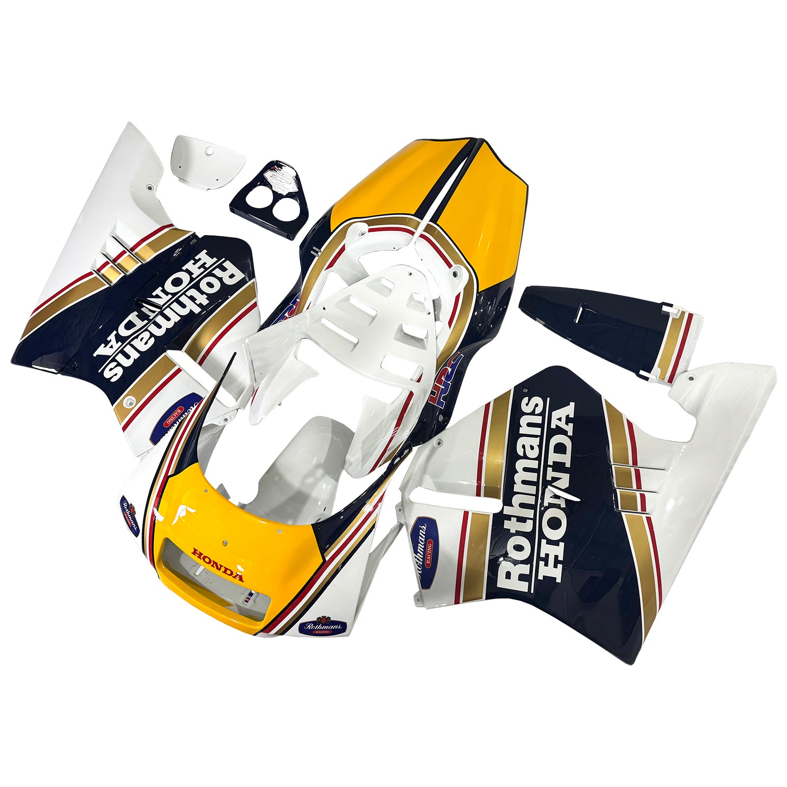 Amotopart 1990-1993 Honda NSR250 PGM-3 FAIRING BLUE Style3 Kit