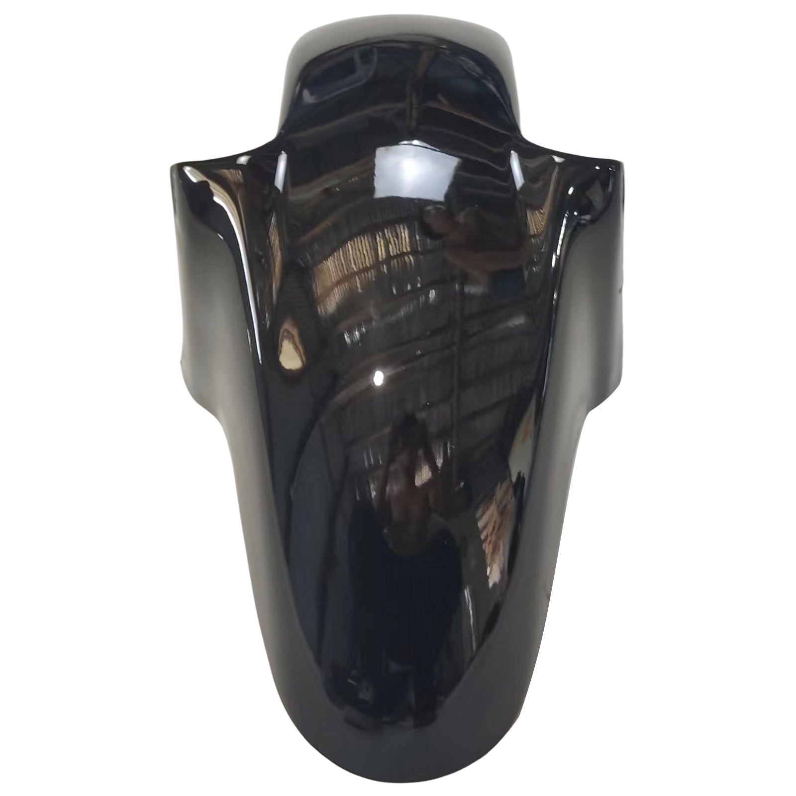 Amotopart Verkleidung für Honda VFR800 (1998–2001), glänzend schwarz&Rotes Logo-Set