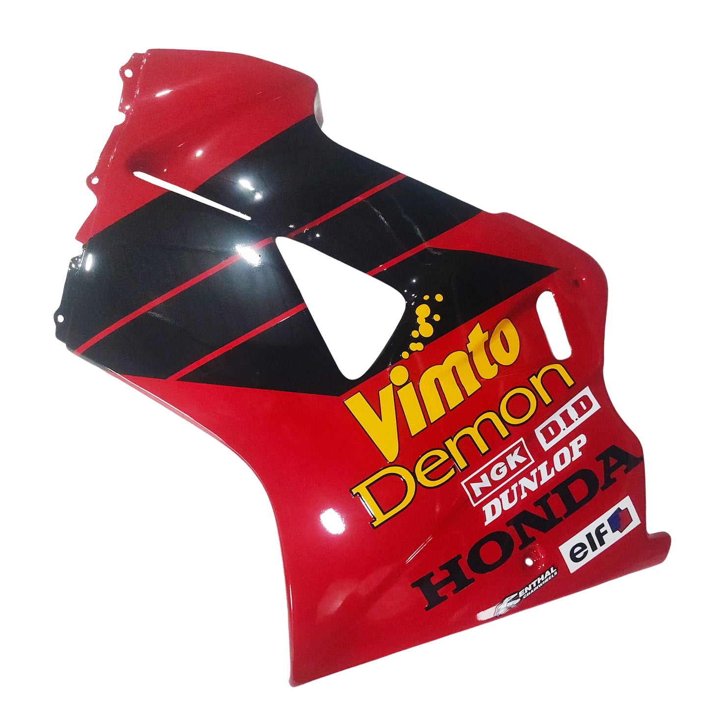 Amotopart 1998-2001 Honda VFR800 Red Black Fairing Kit