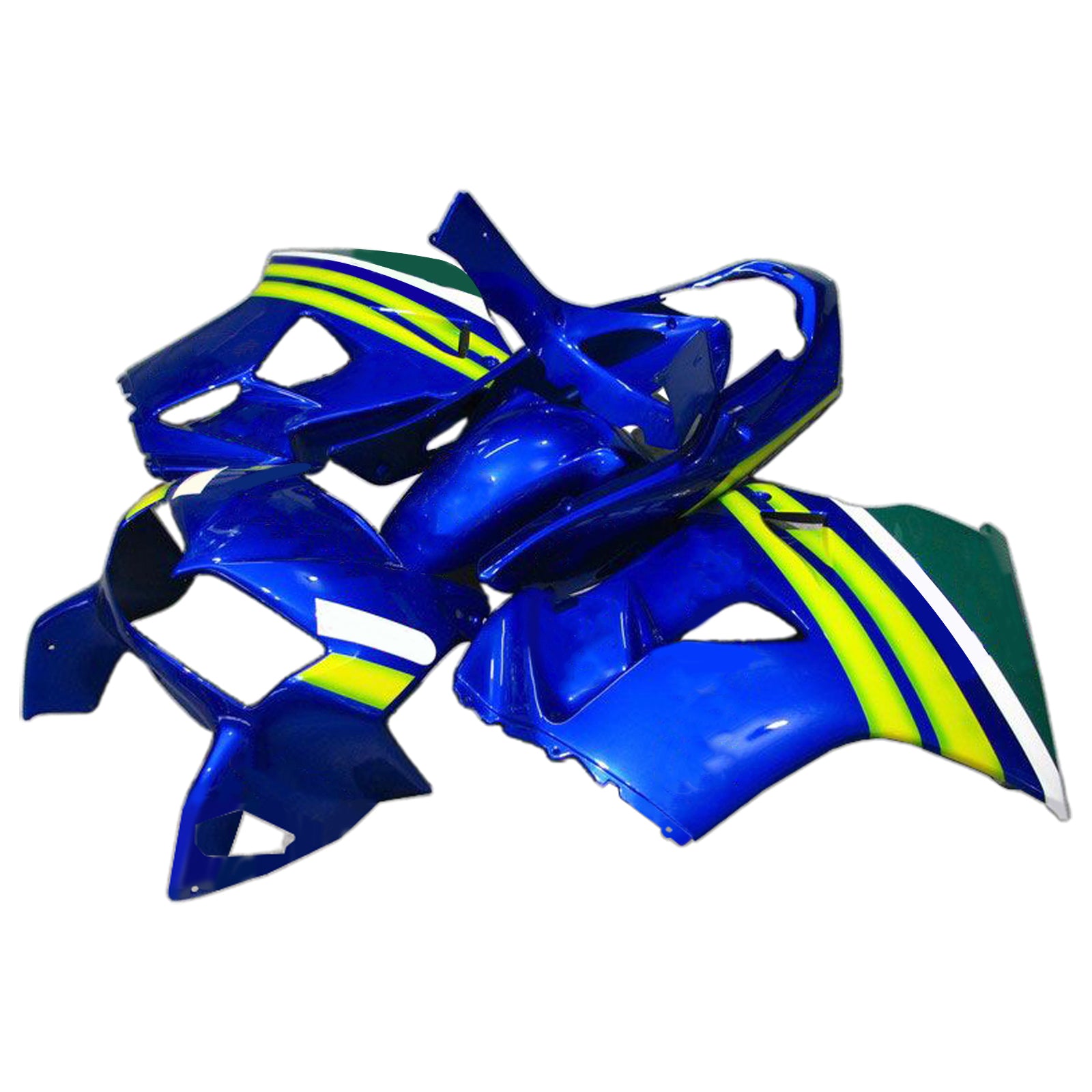 Amotopart 1998-2001 Honda VFR800 Blue Fairing Kit